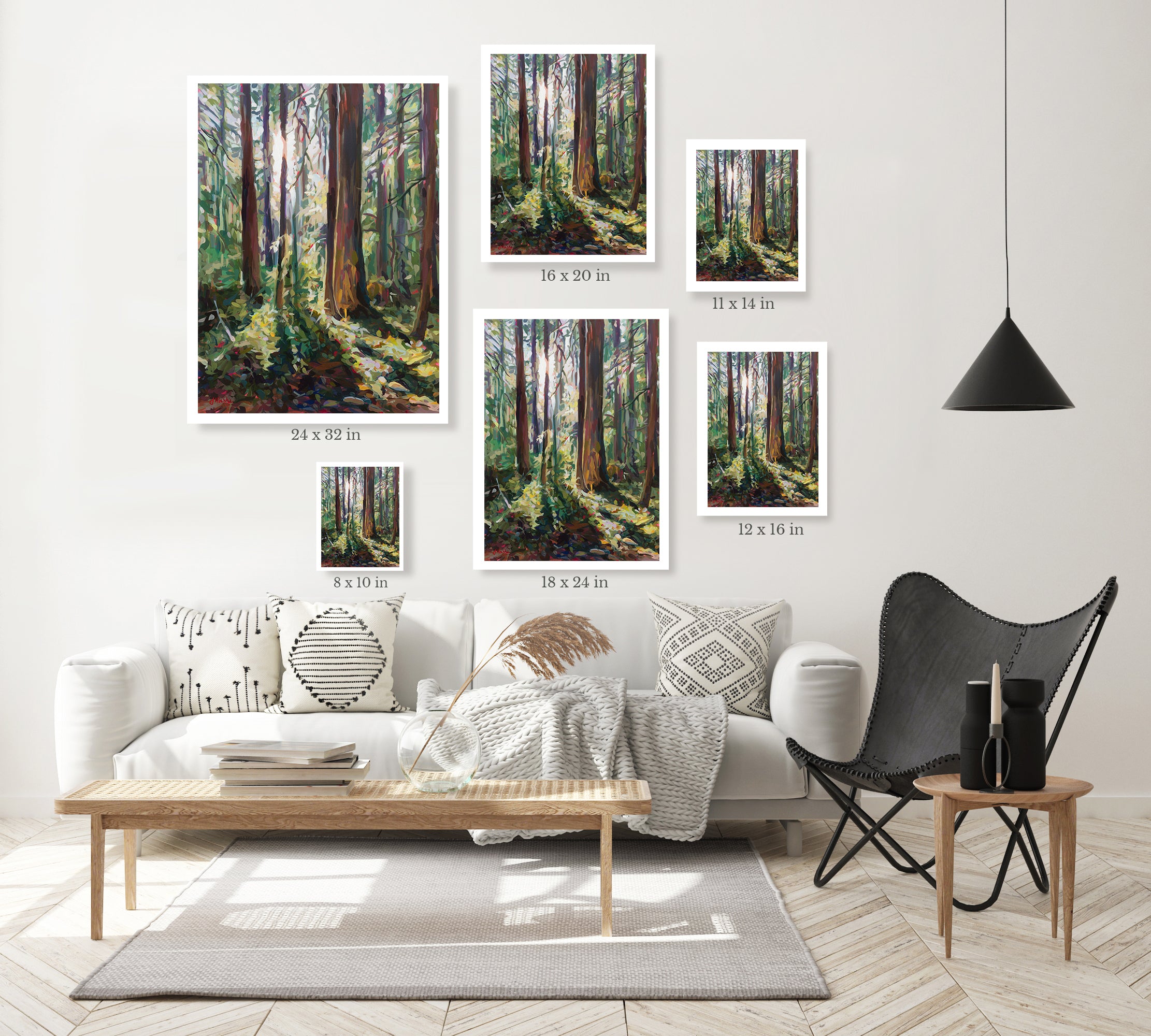 Tall Shadows Print