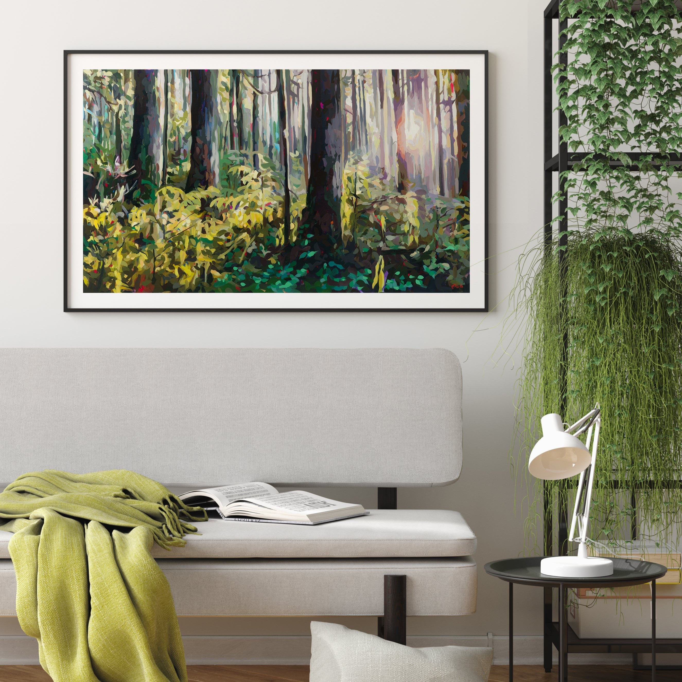 Forest Green Print