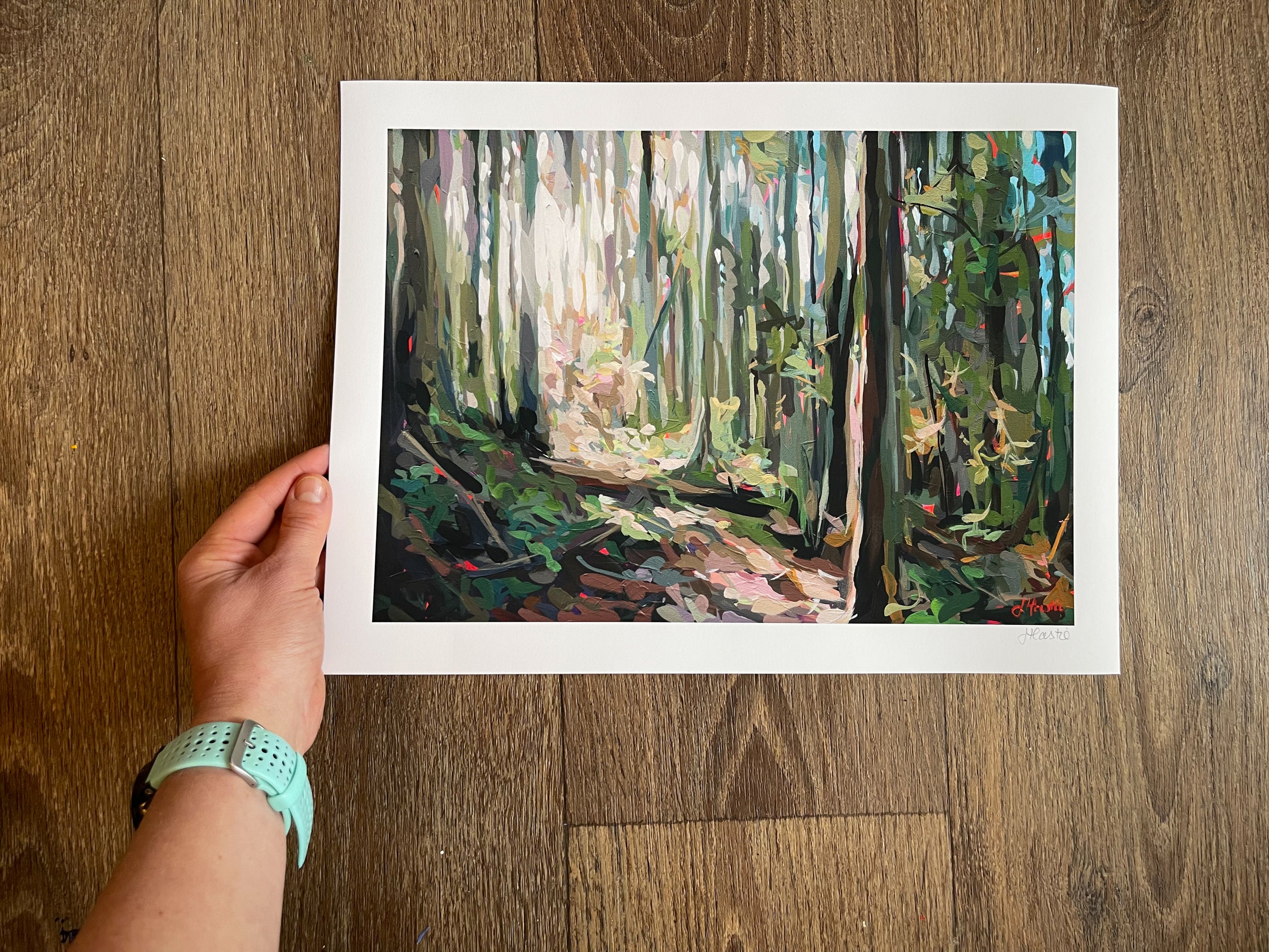 Forest Light Print