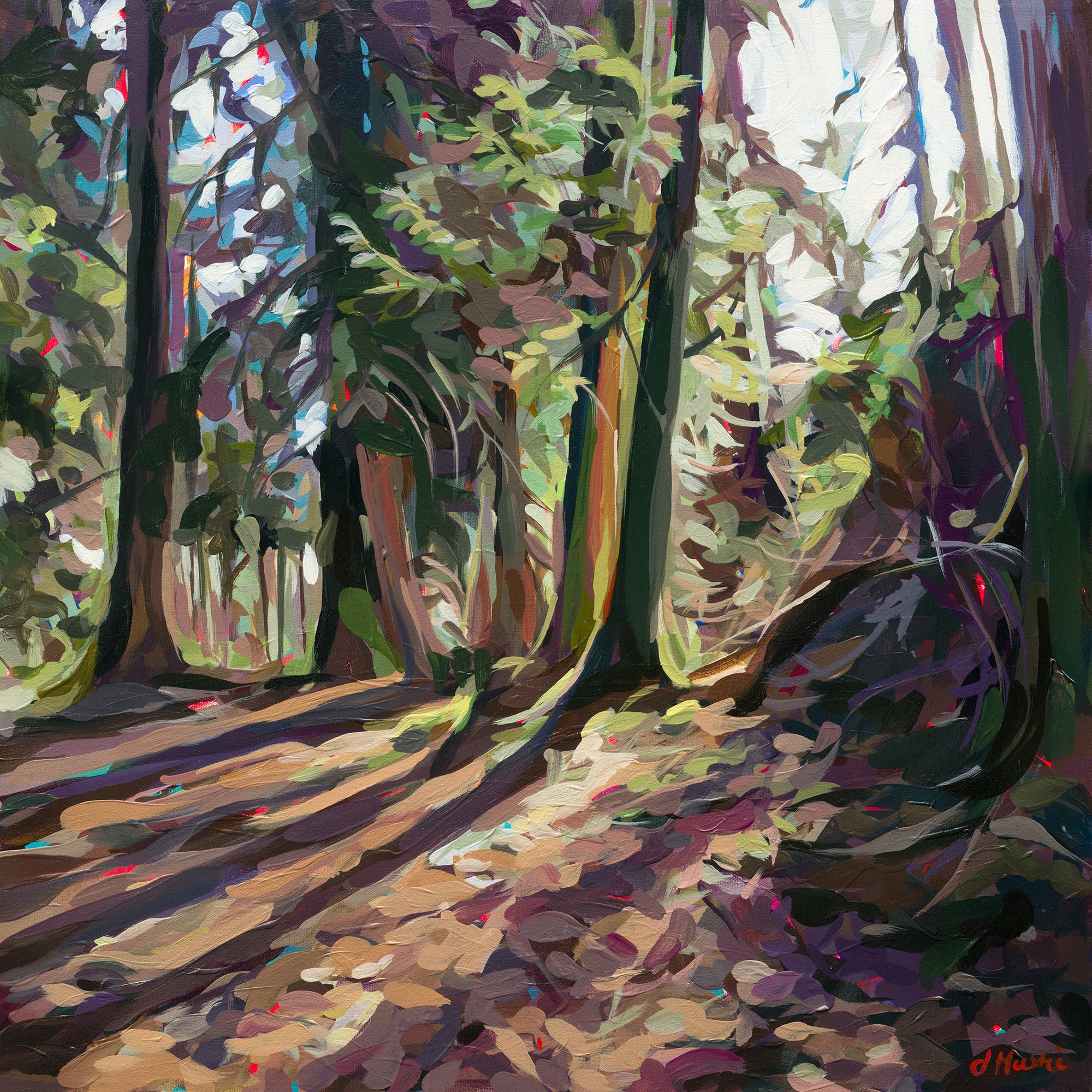 Cedar Shadows II Print