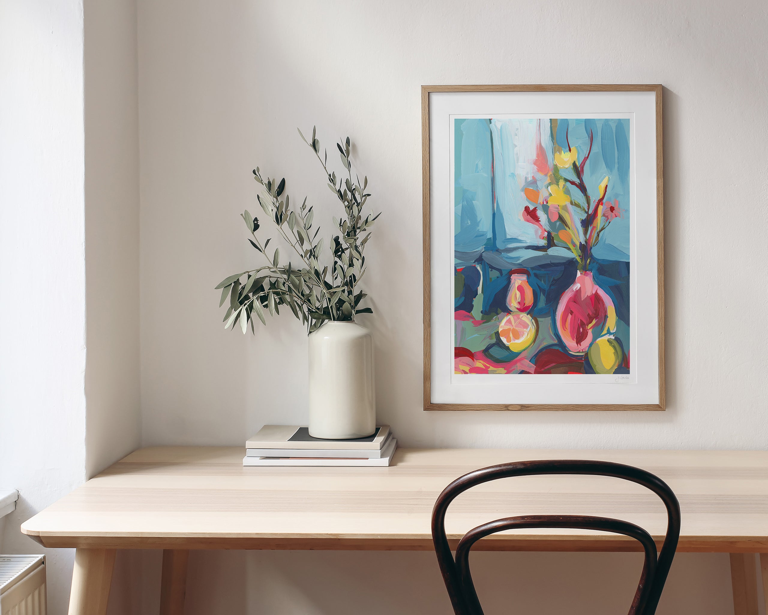 Still Life with Grapefruits and Lemons Print, Still Life no. 43
