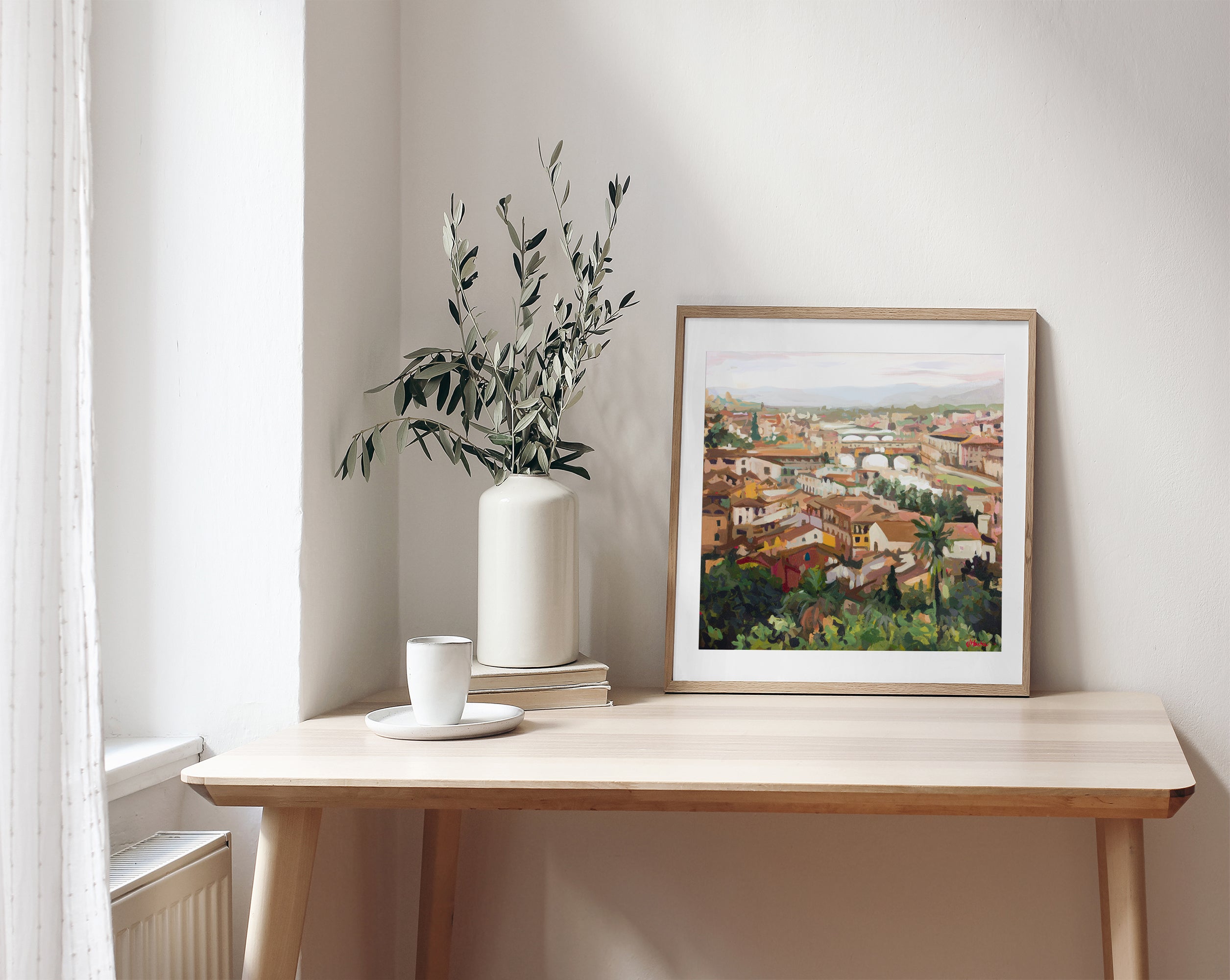 Piazza Michelangelo (Florence) Print
