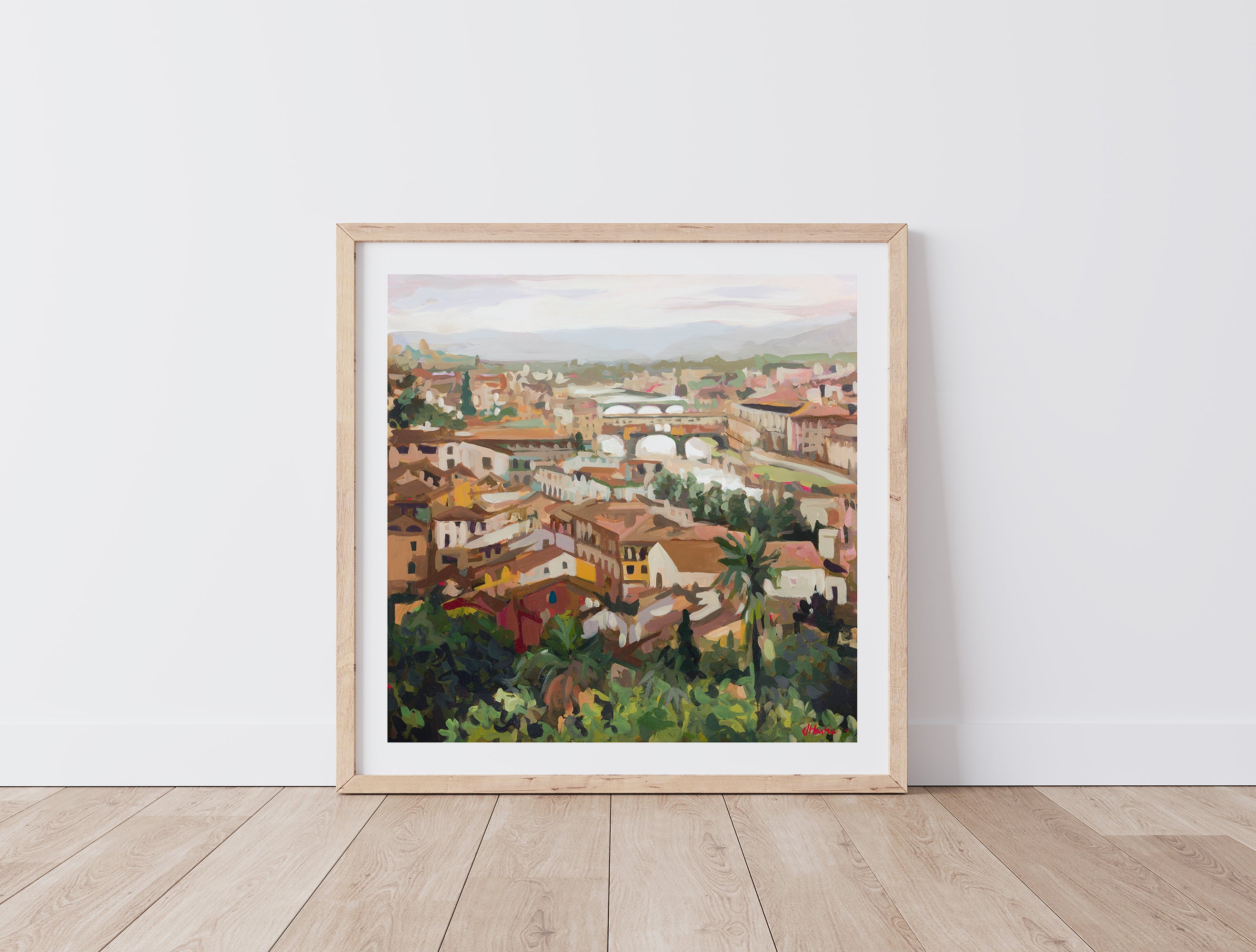 Piazza Michelangelo (Florence) Print
