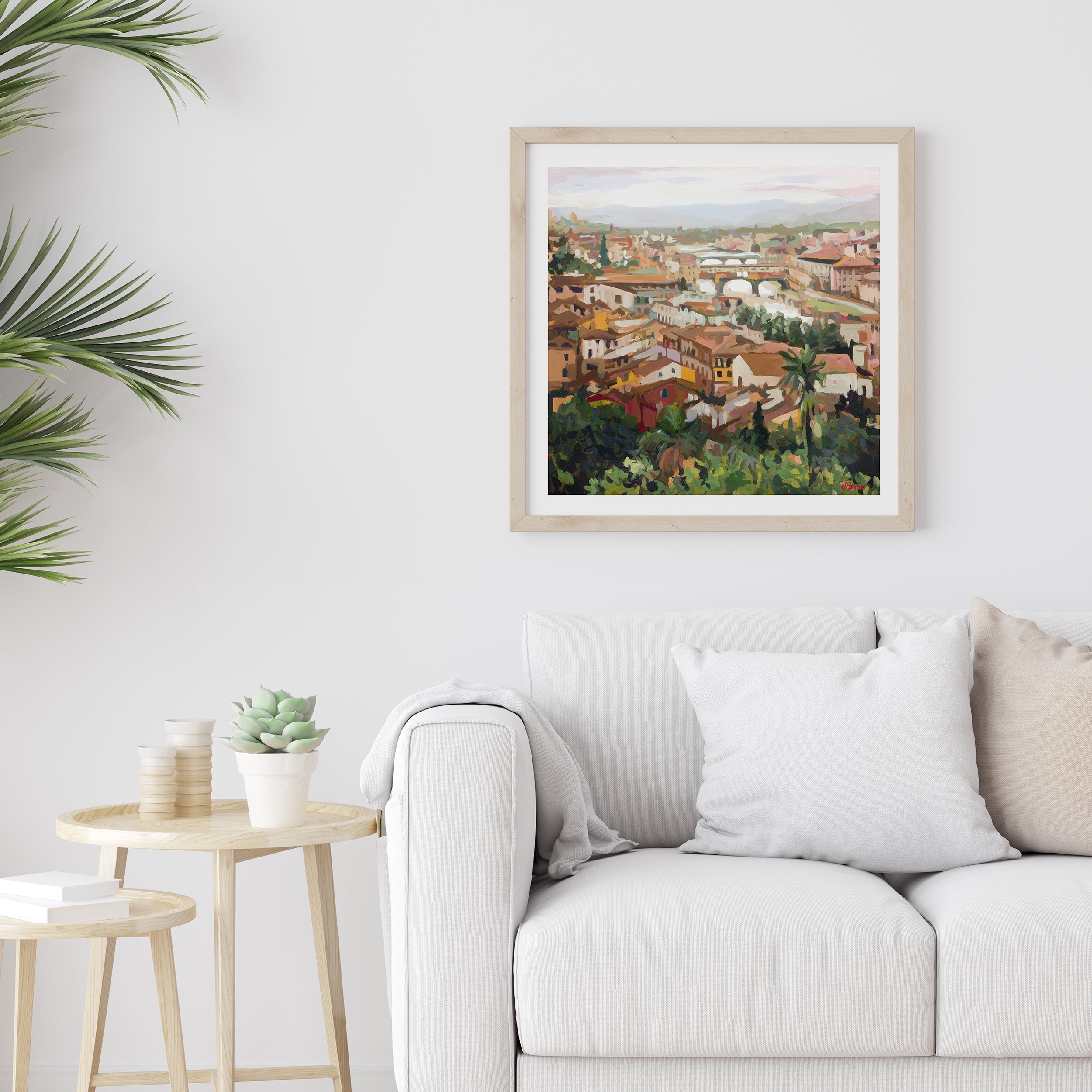 Piazza Michelangelo (Florence) Print