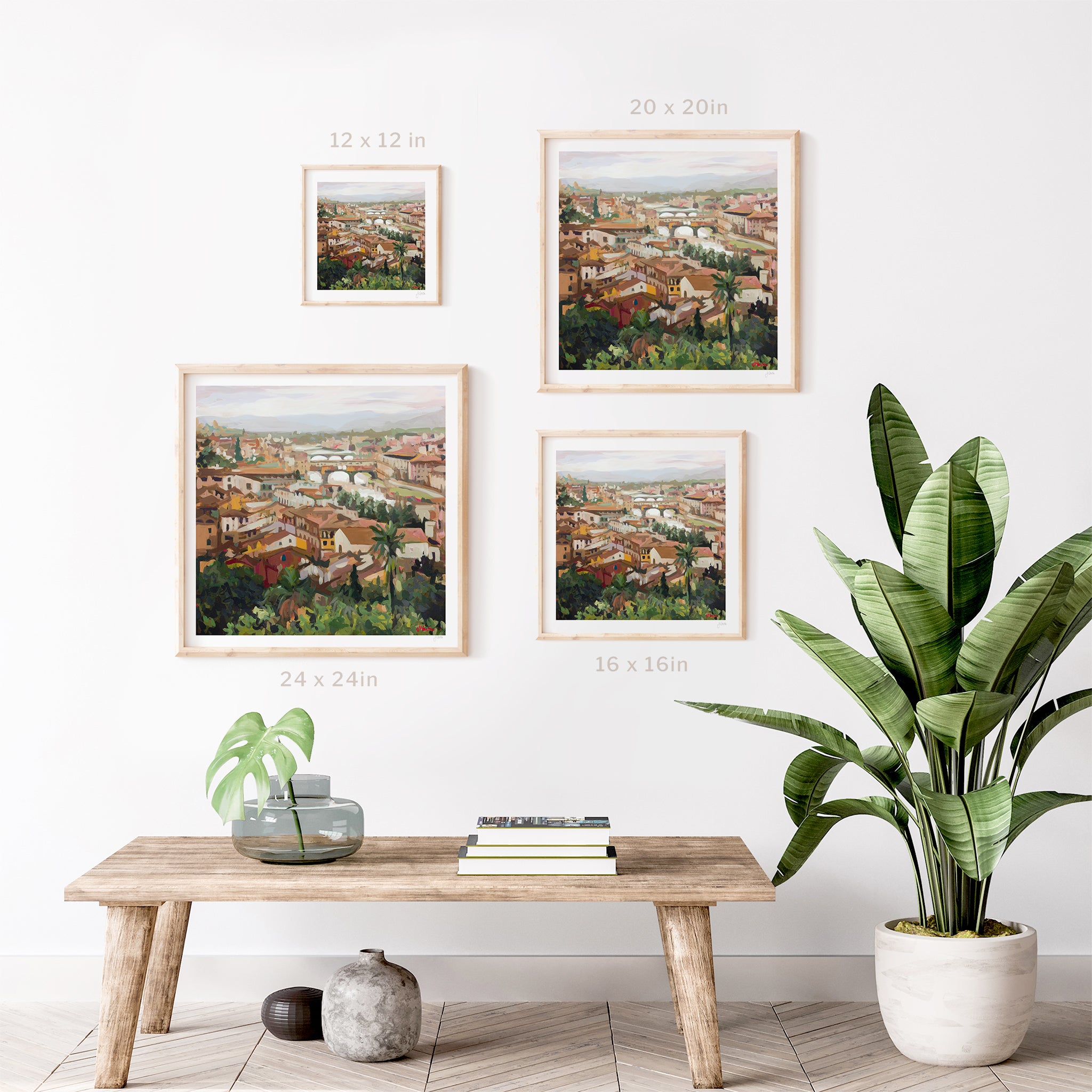Piazza Michelangelo (Florence) Print