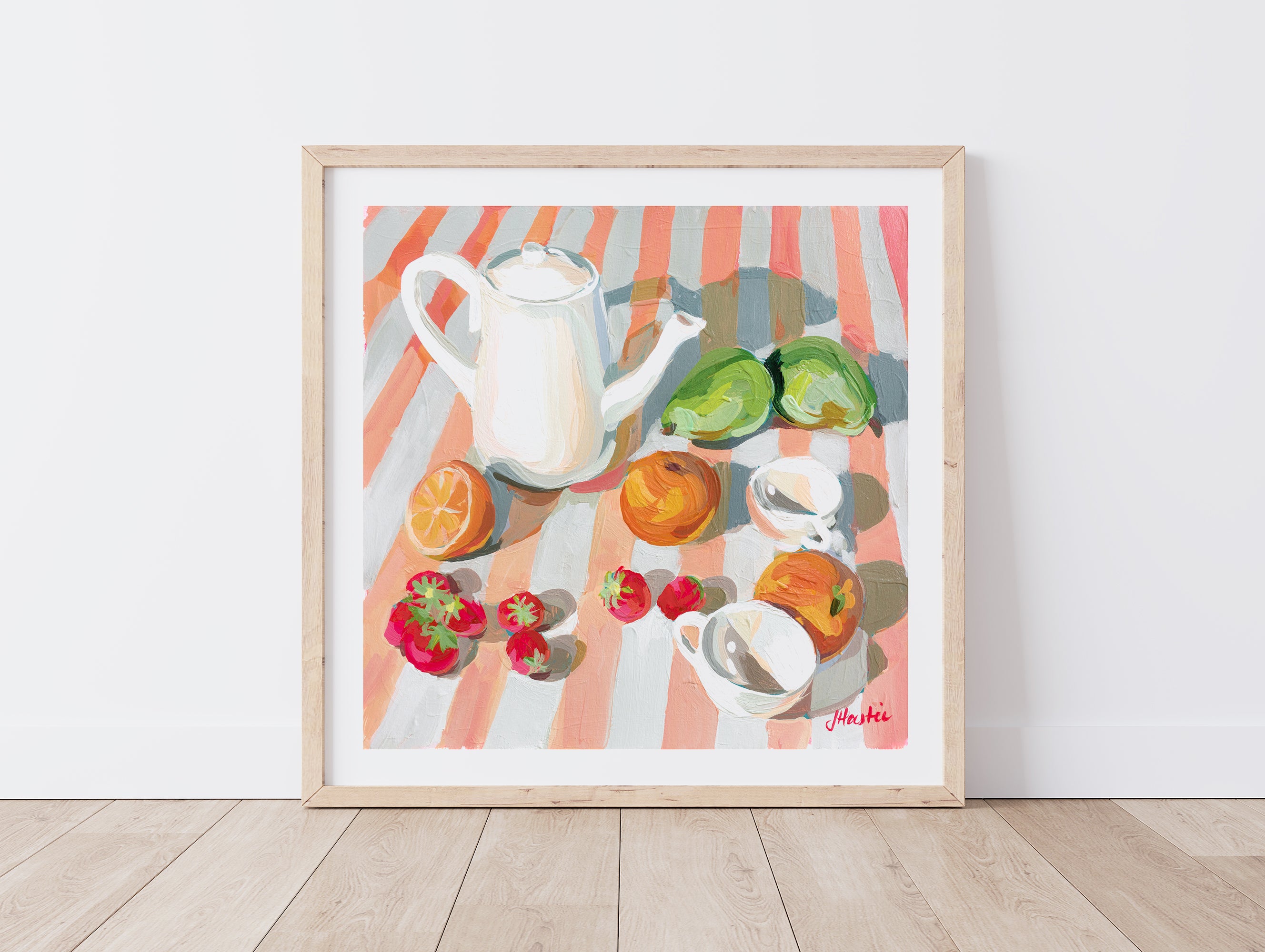 Strawberry Picnic Print