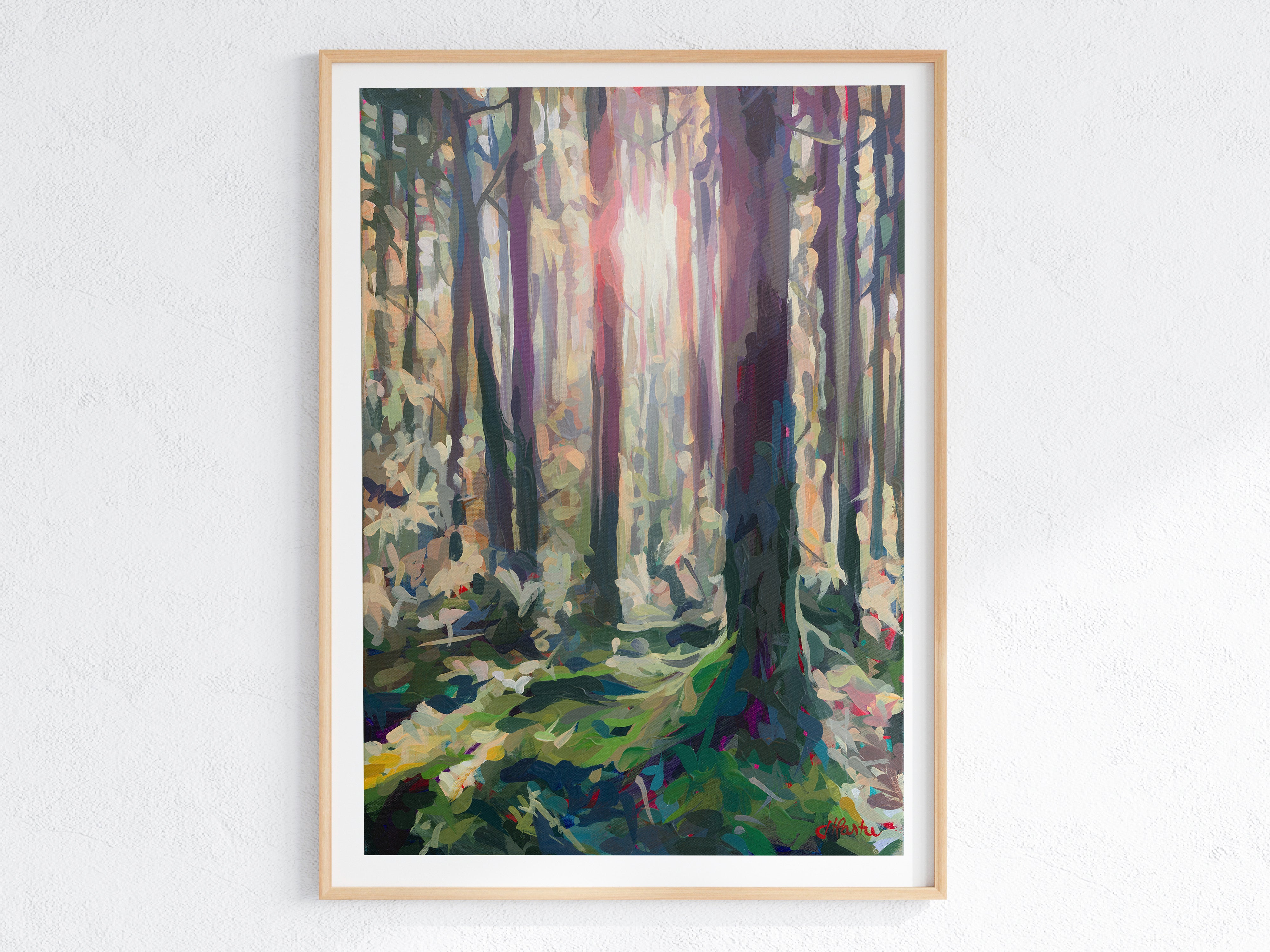 Rosy Outlook Print
