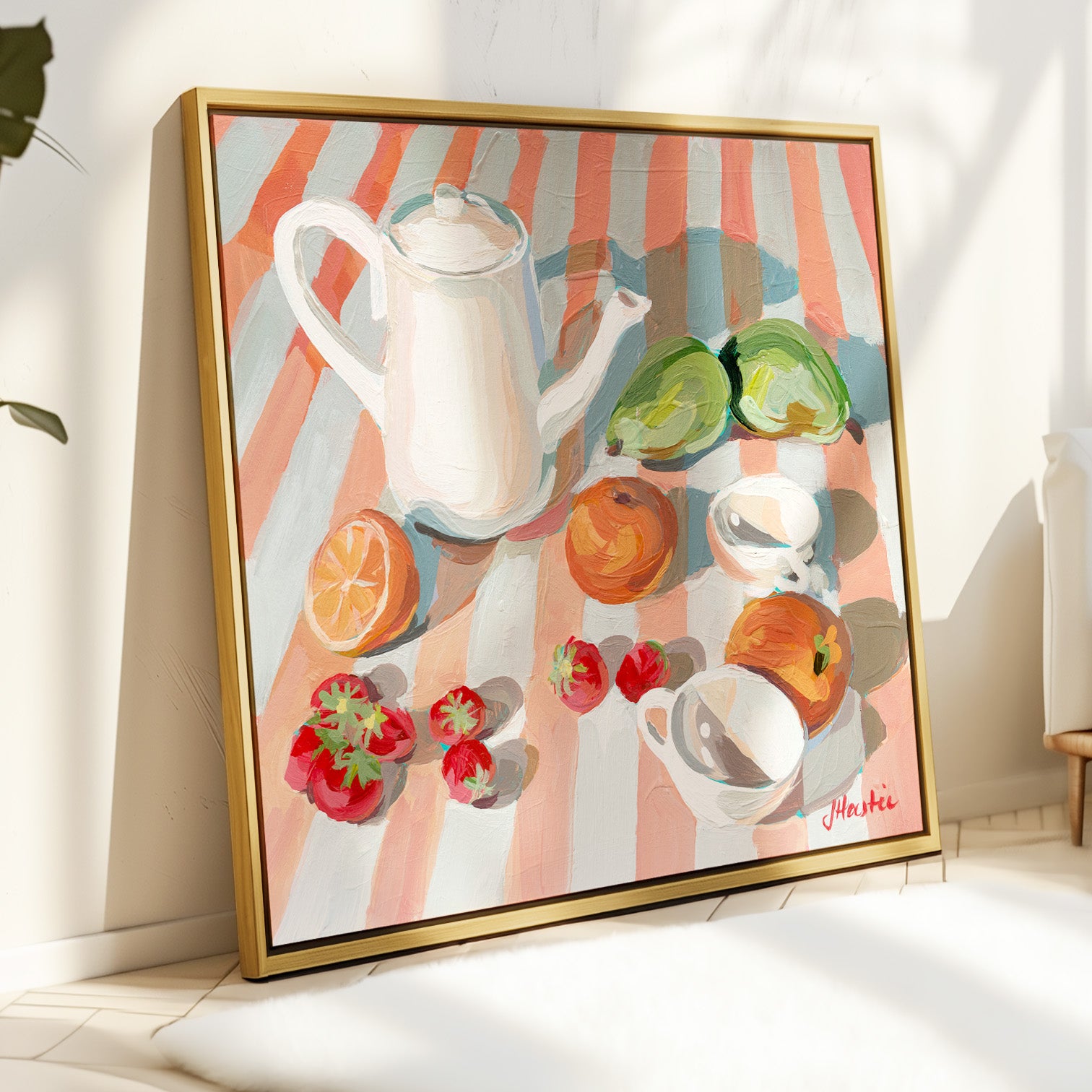 Strawberry Picnic Print