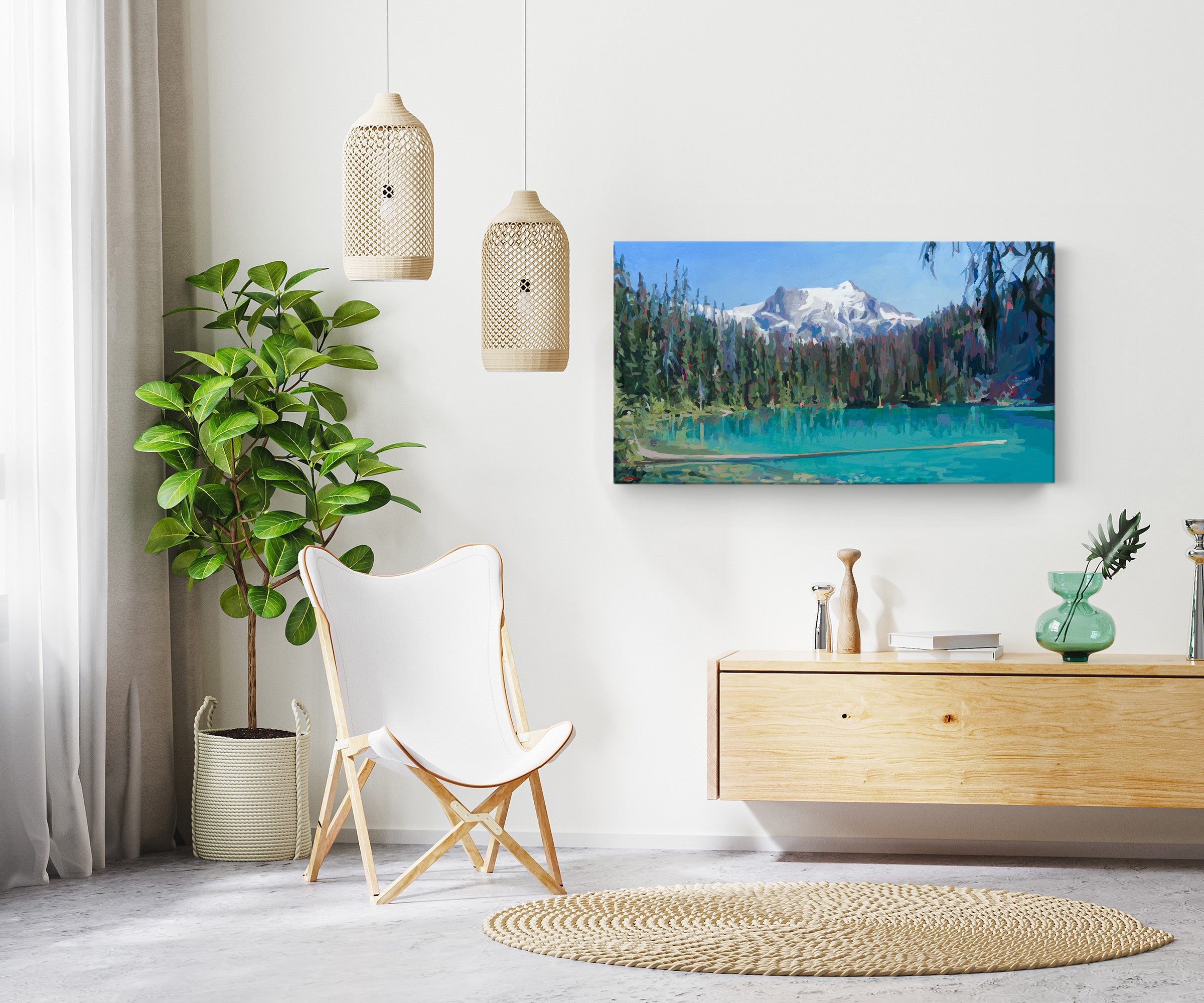 Middle Joffre Lake Print