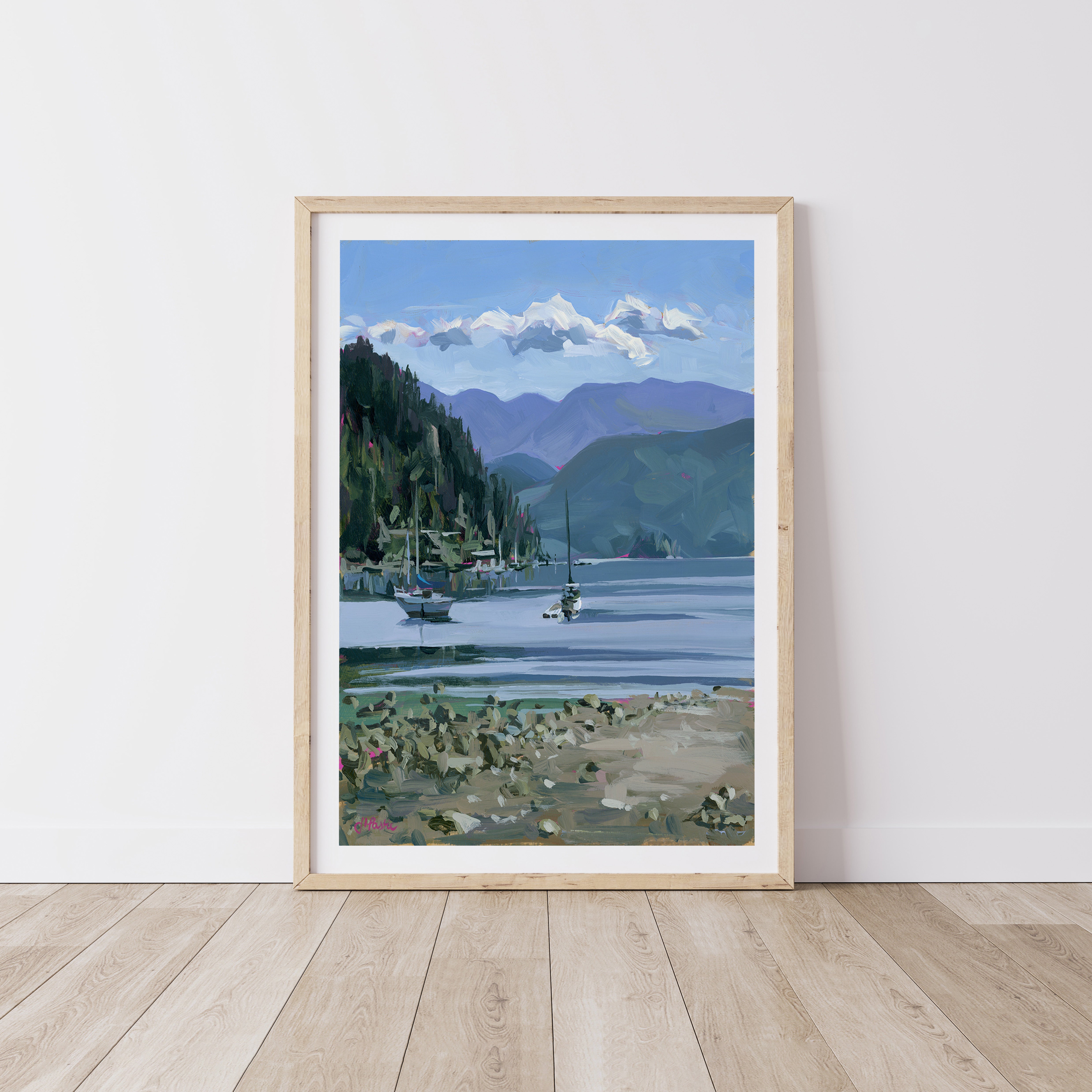 Deep Cove I Print