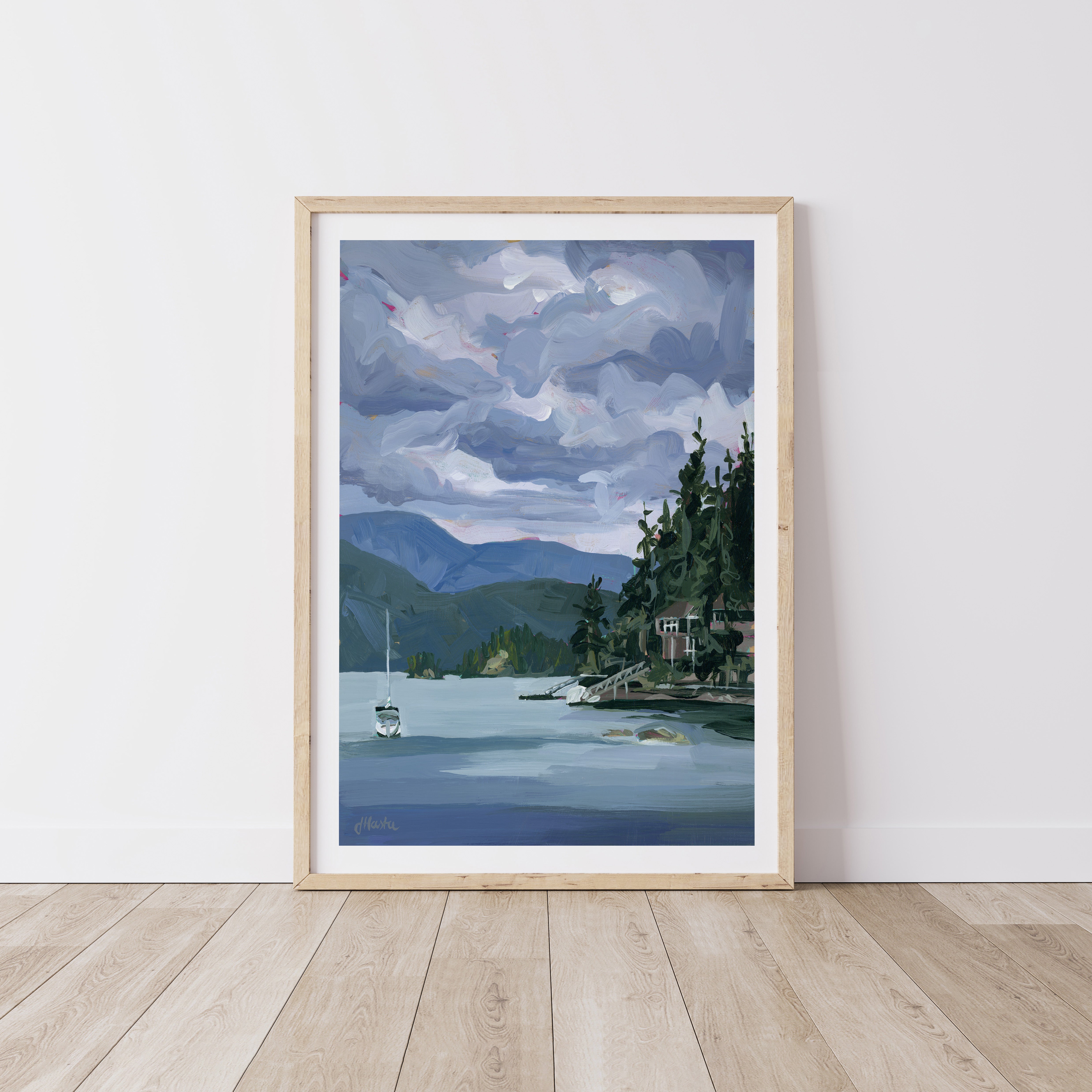 Deep Cove II Print