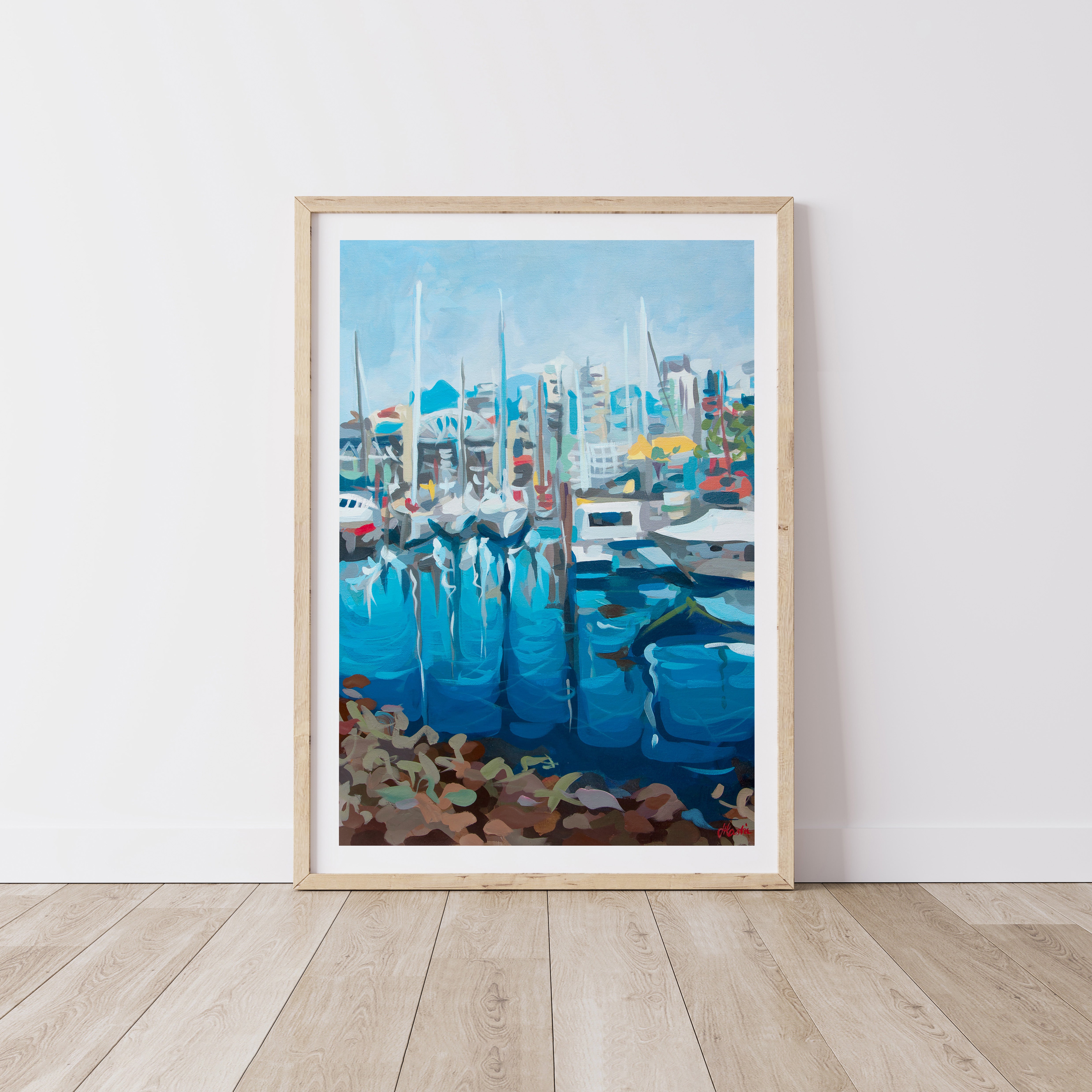 False Creek Boats Print