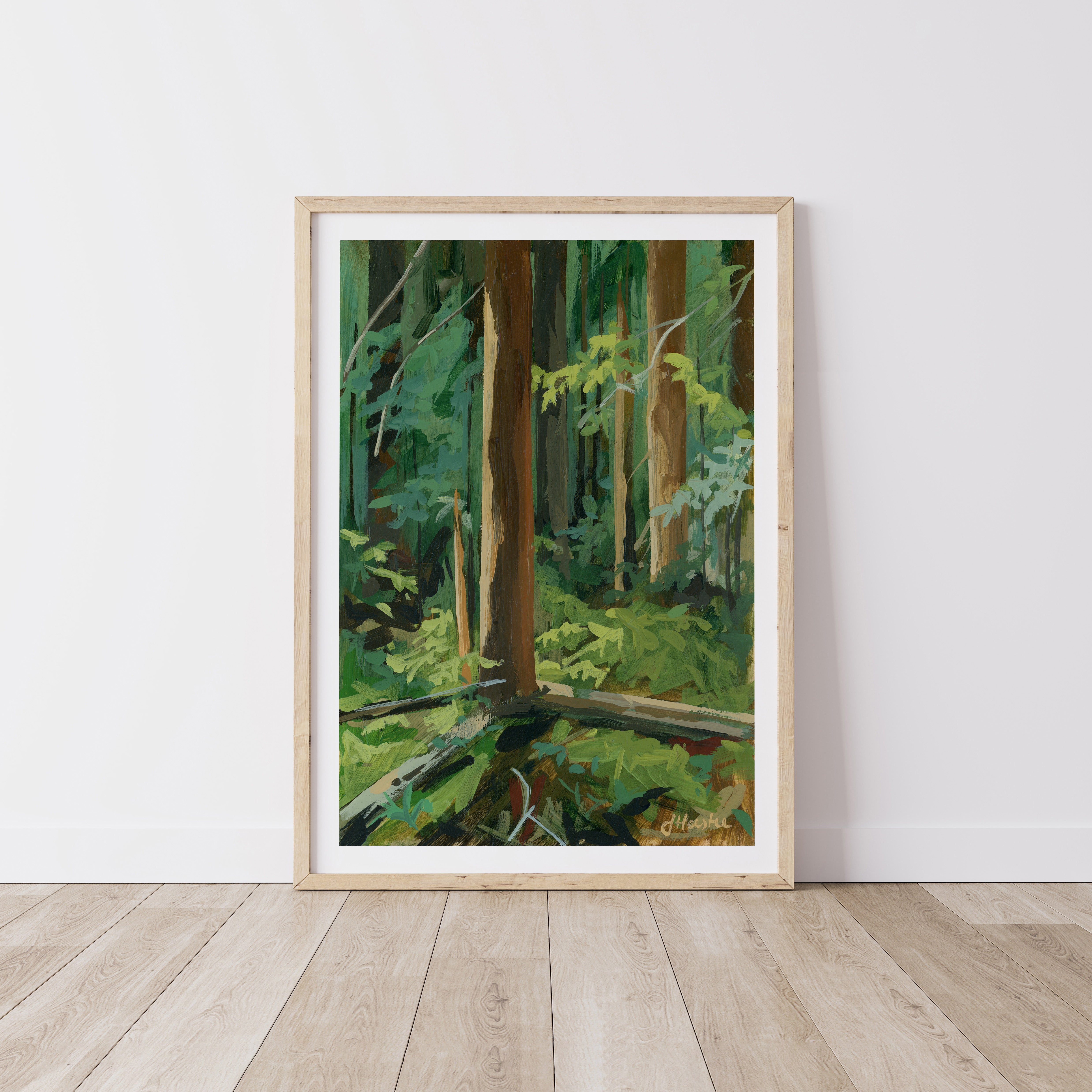 Fromme Trees Print