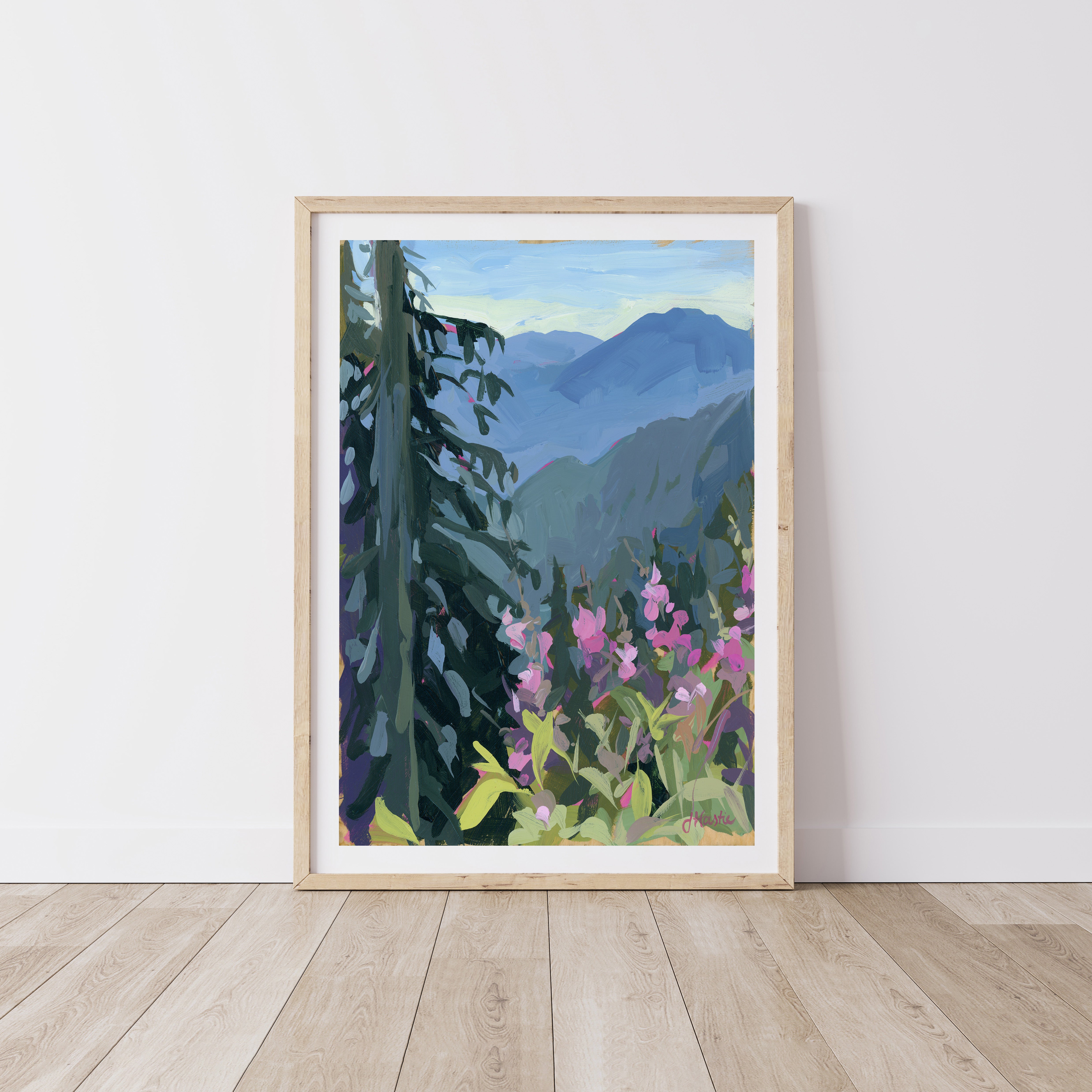 Grouse Mountain View II Print