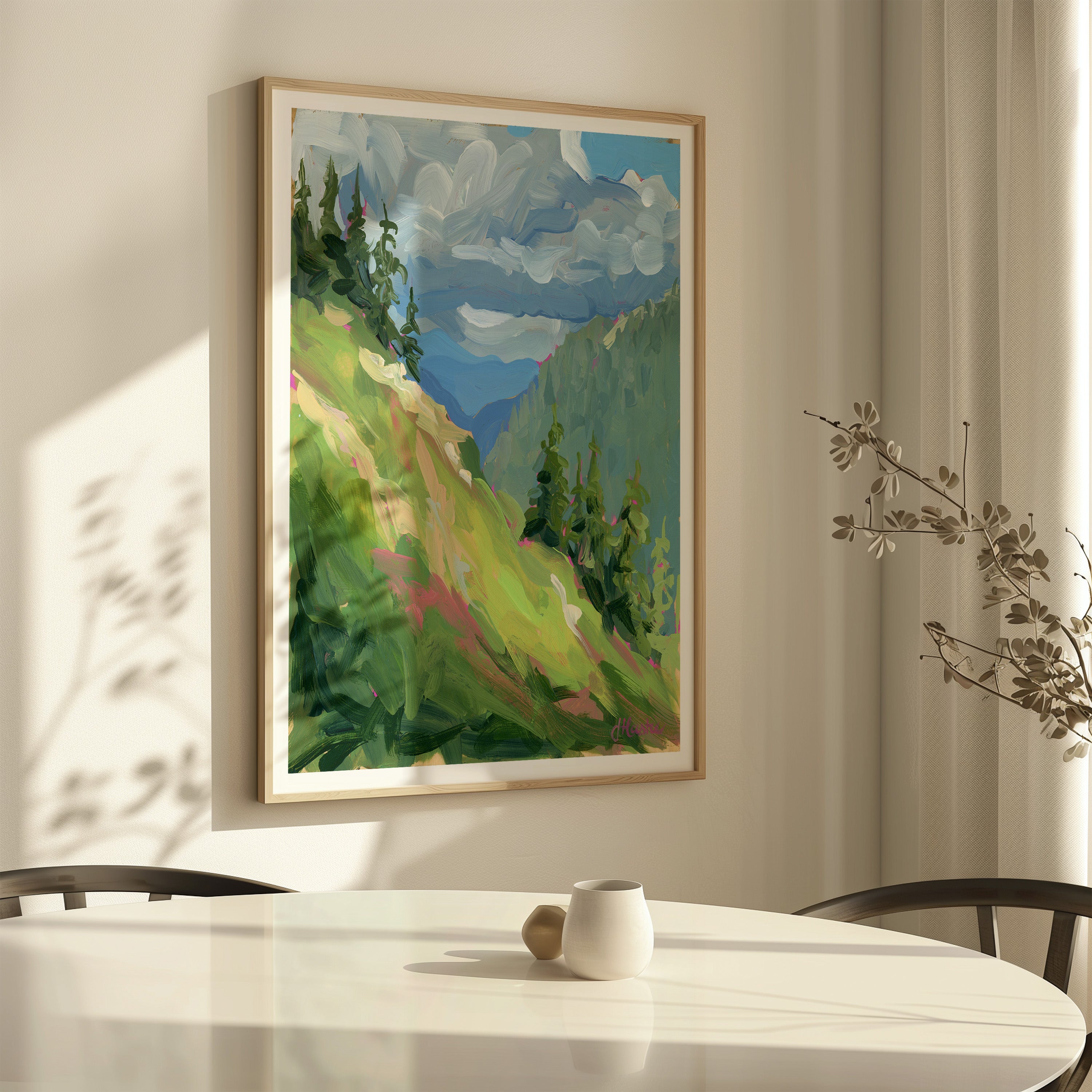 Grouse Mountain View Print