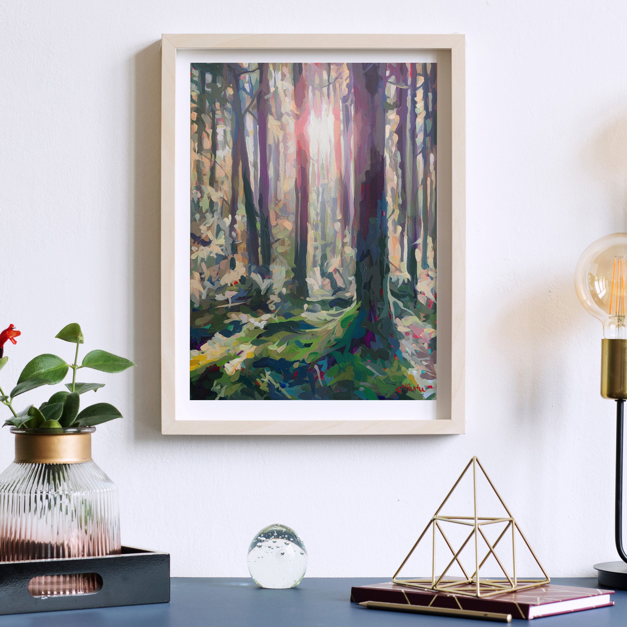 Rosy Outlook Print