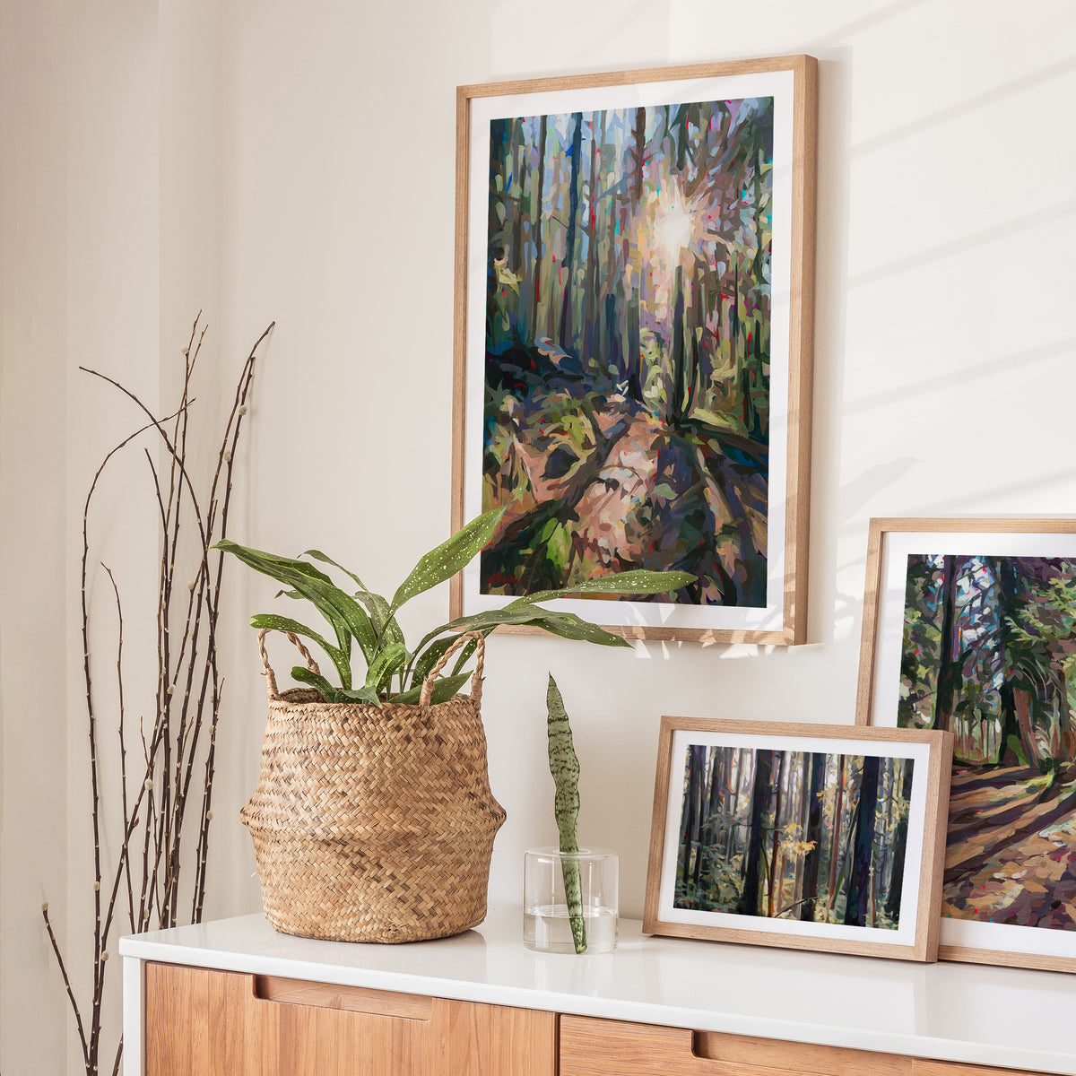Seymour Sunburst Print