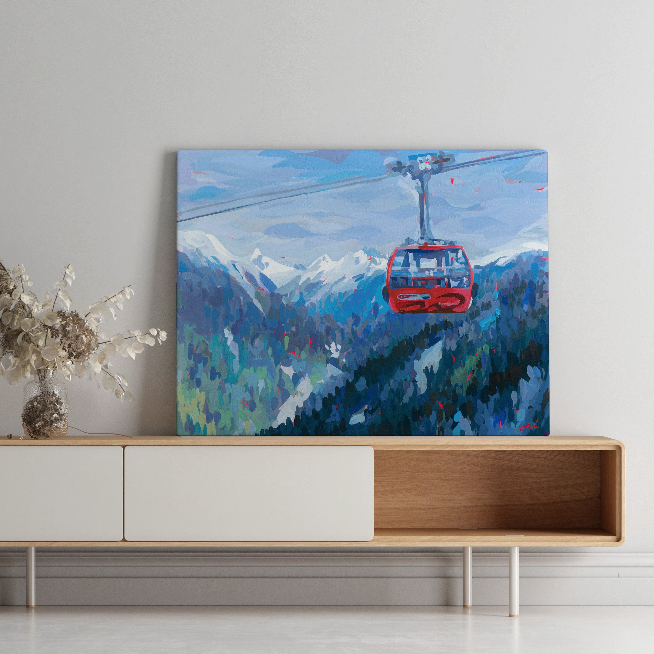 Peak 2 Peak Whistler Print