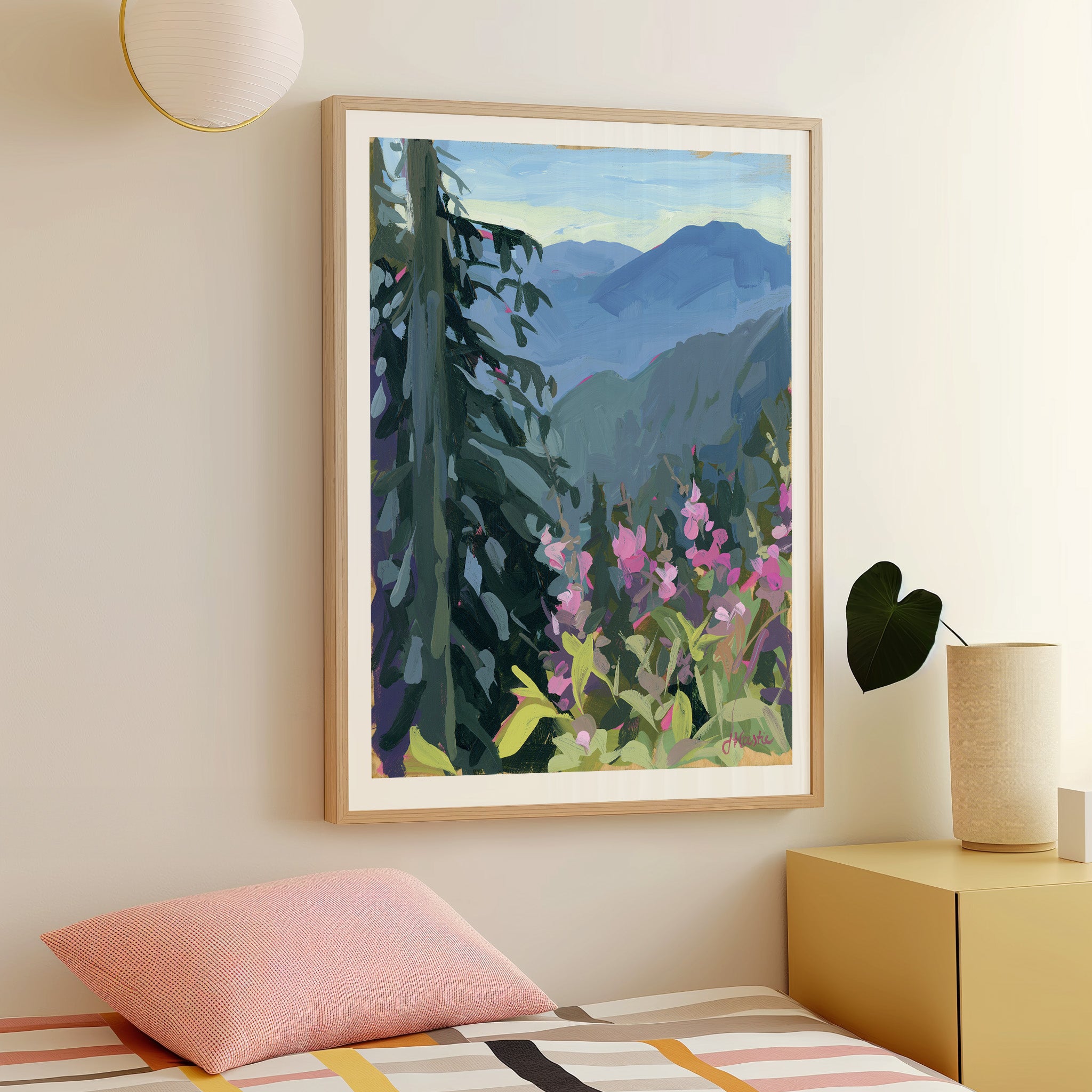 Grouse Mountain View II Print