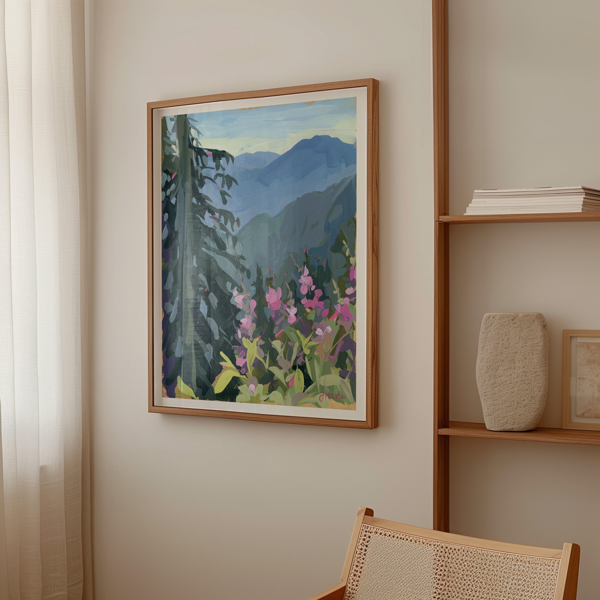 Grouse Mountain View II Print