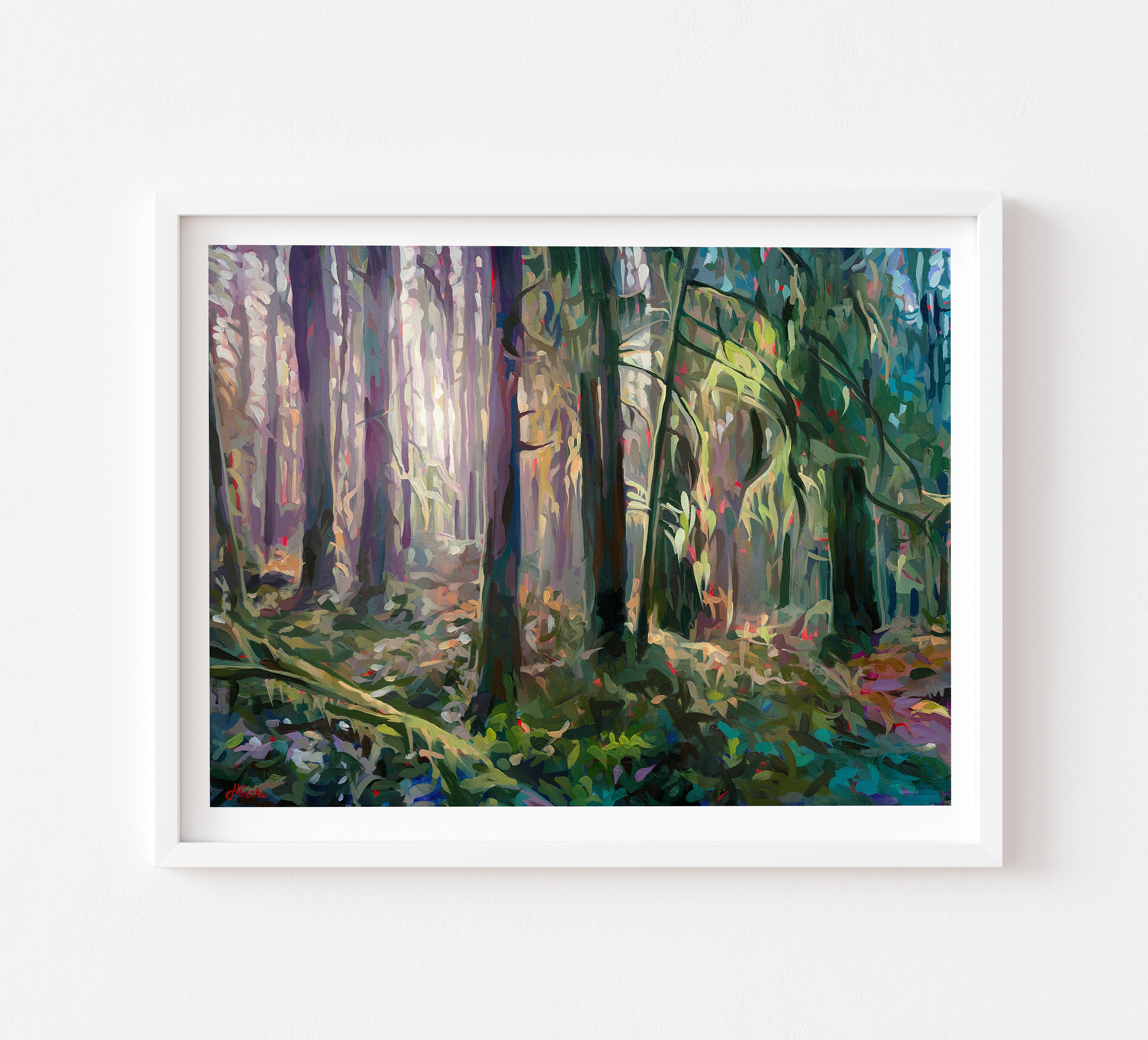 Where the Day Began Print