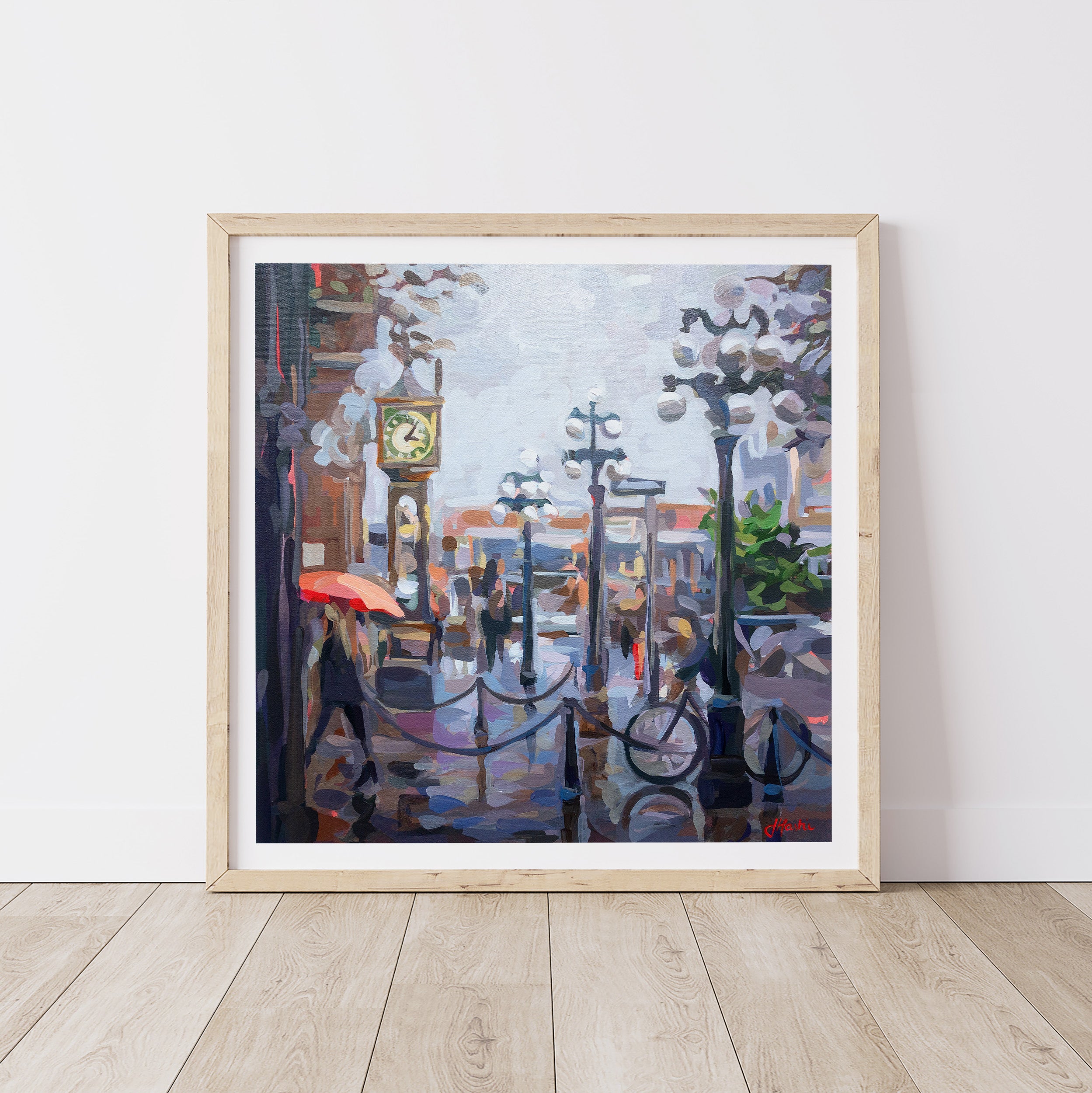 Gastown Steamclock Print