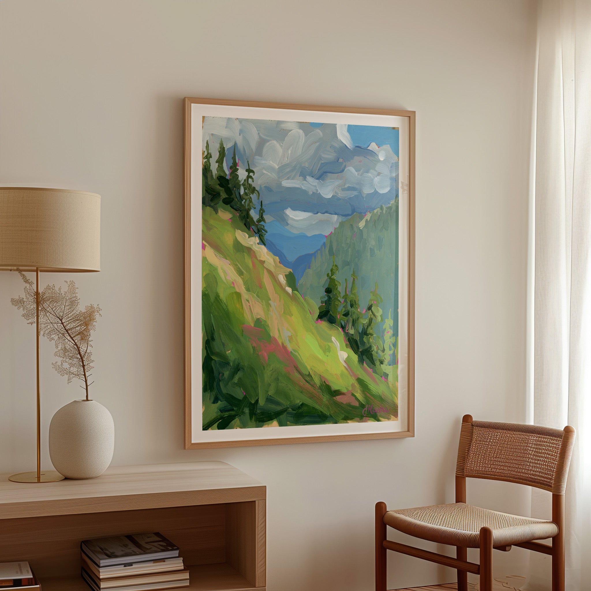 Grouse Mountain View Print