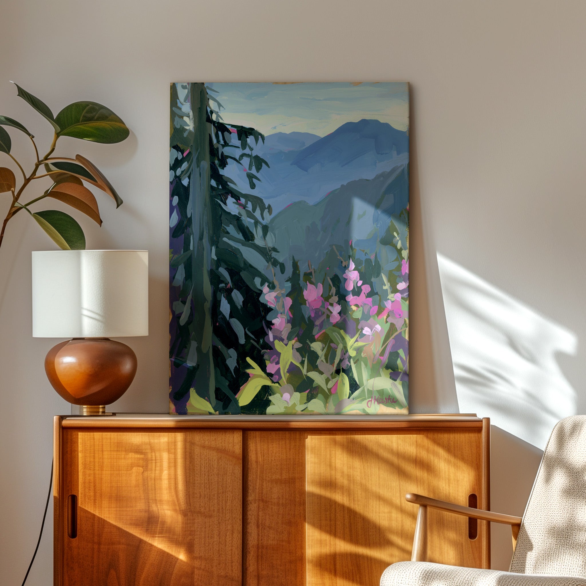 Grouse Mountain View II Print