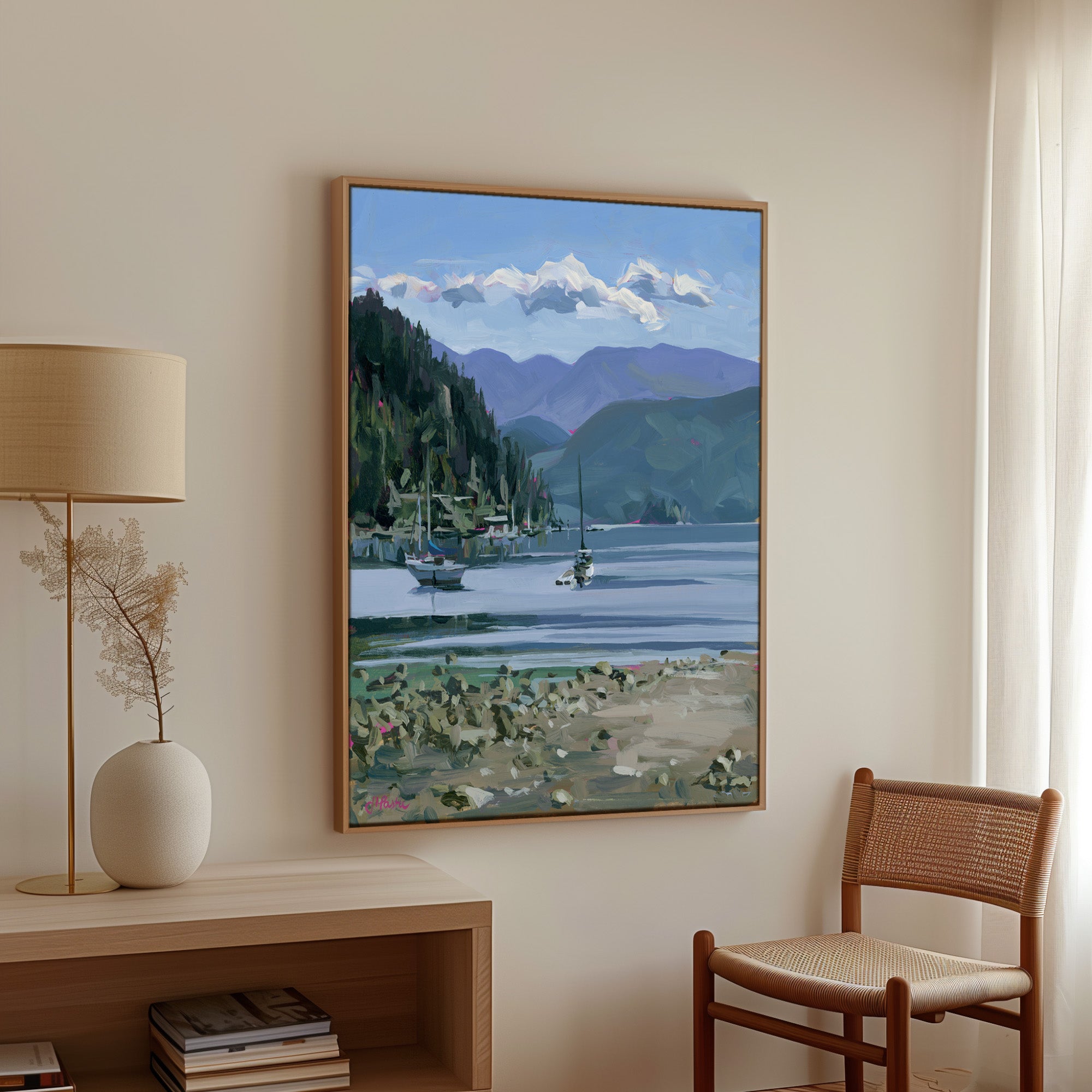 Deep Cove I Print