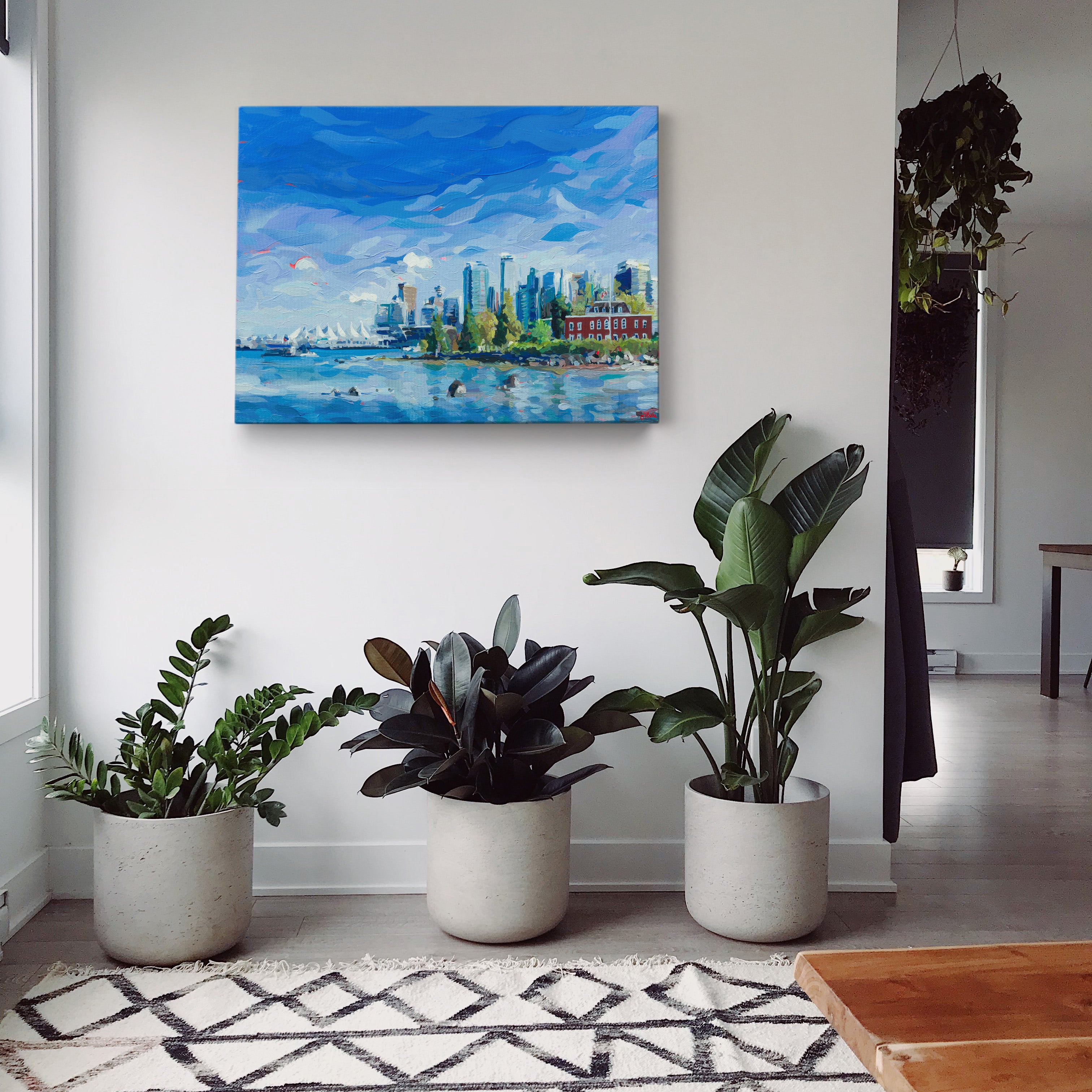 Vancouver Skyline Print