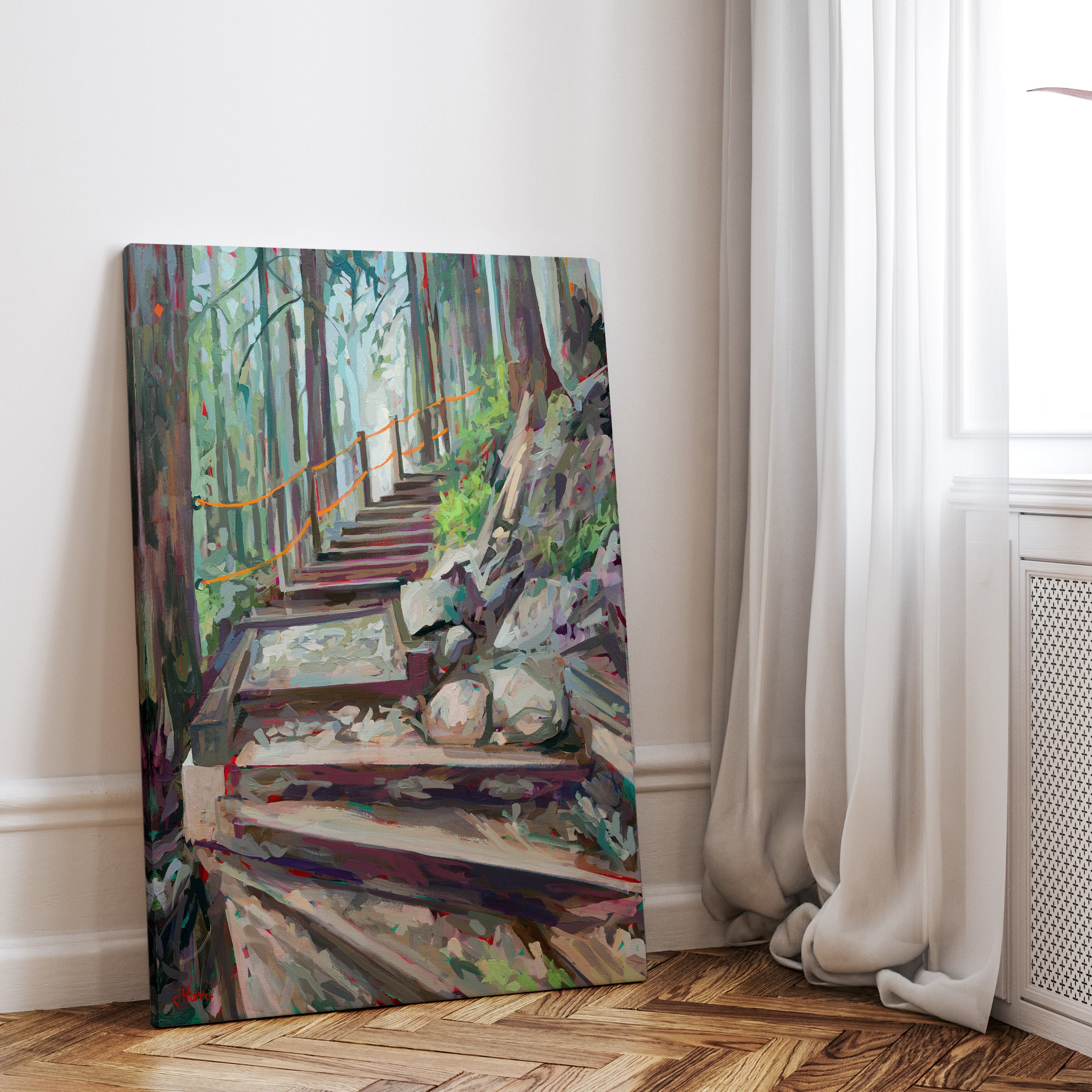 Grouse Grind - Looking Up Print