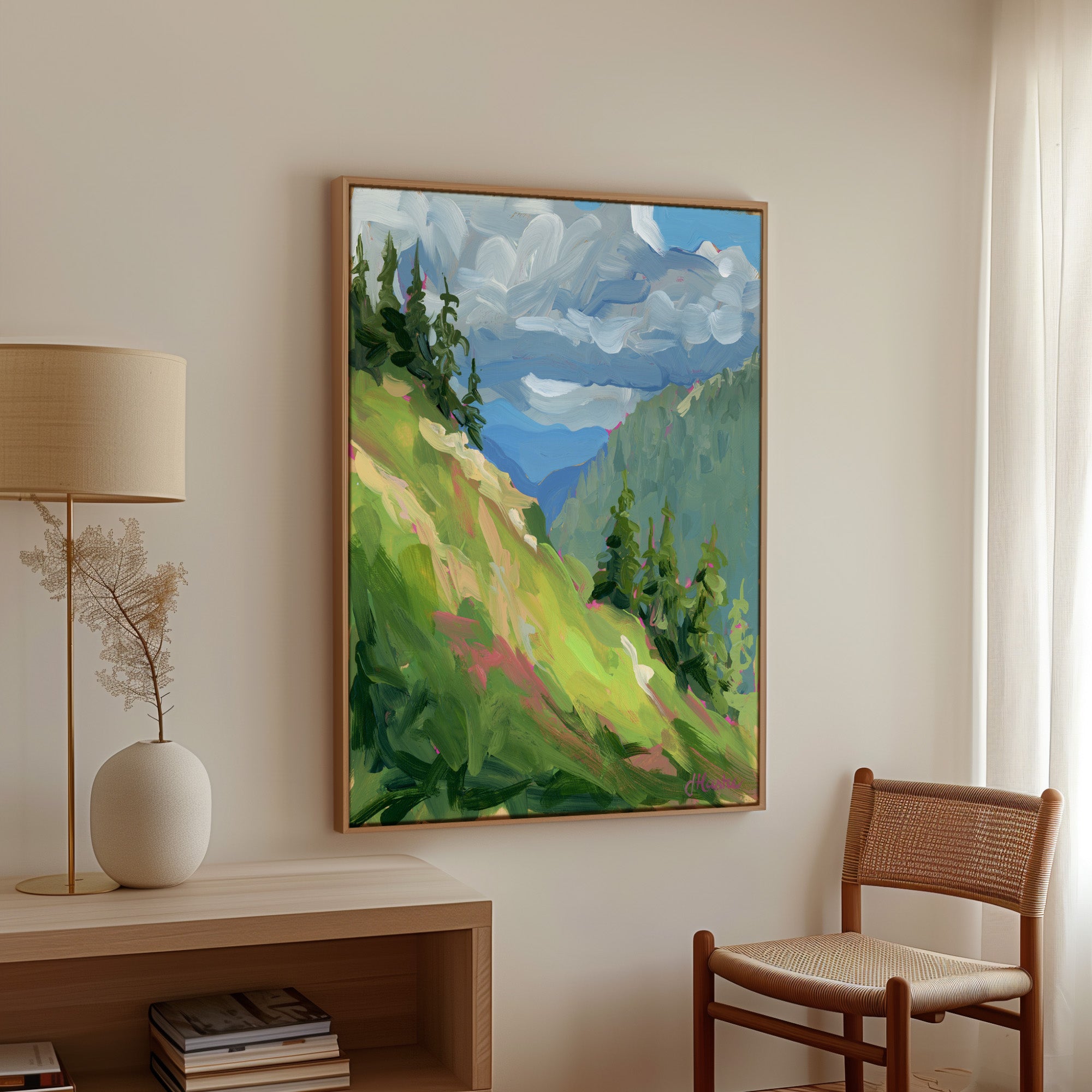 Grouse Mountain View Print