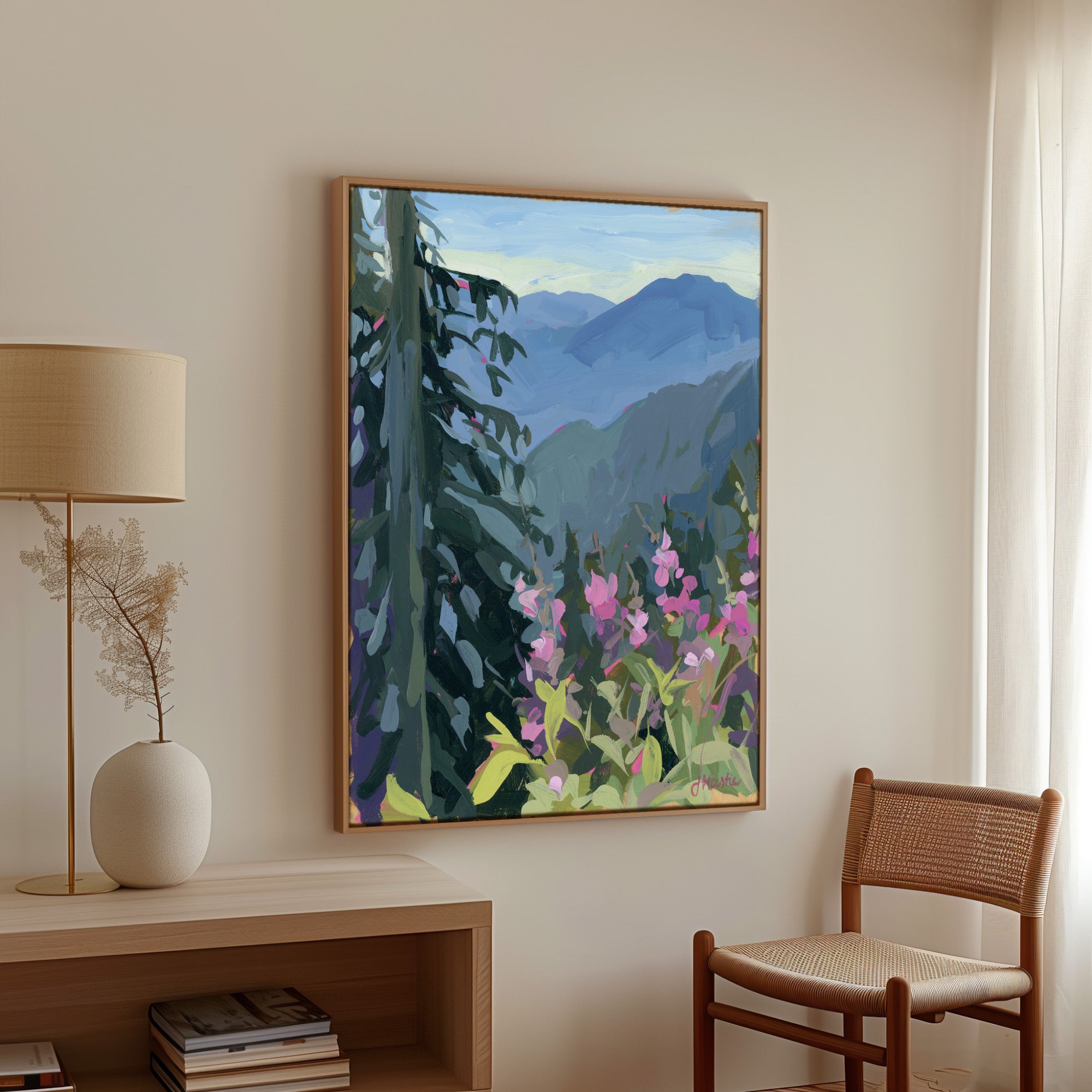 Grouse Mountain View II Print