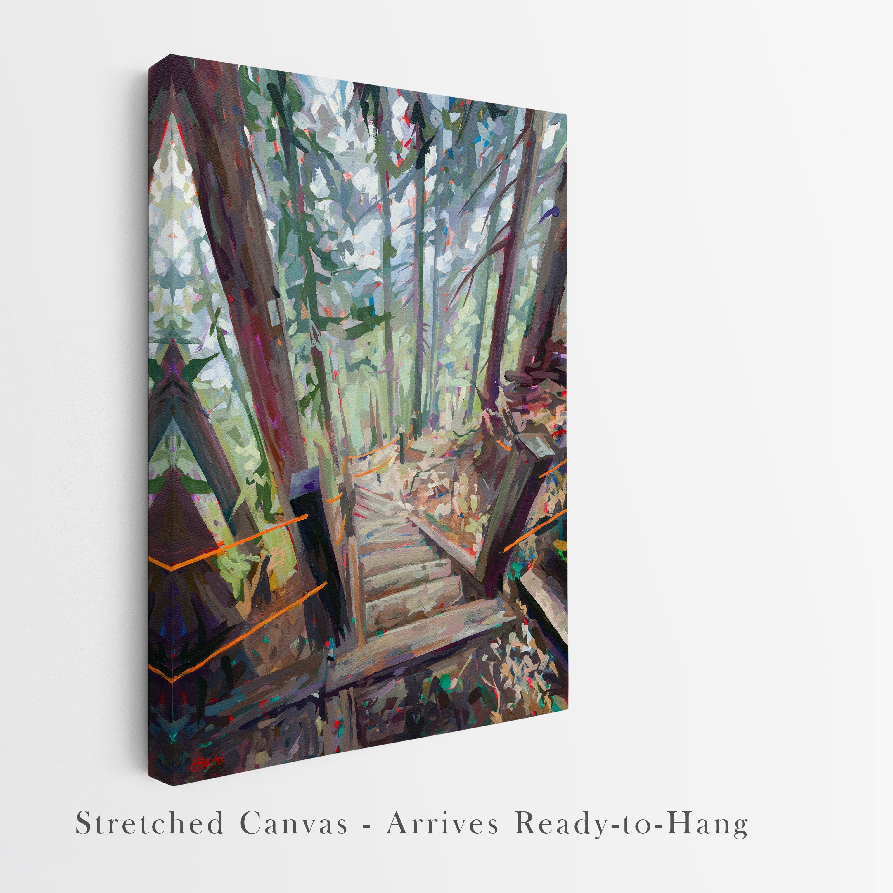 Grouse Grind - Looking Back Print