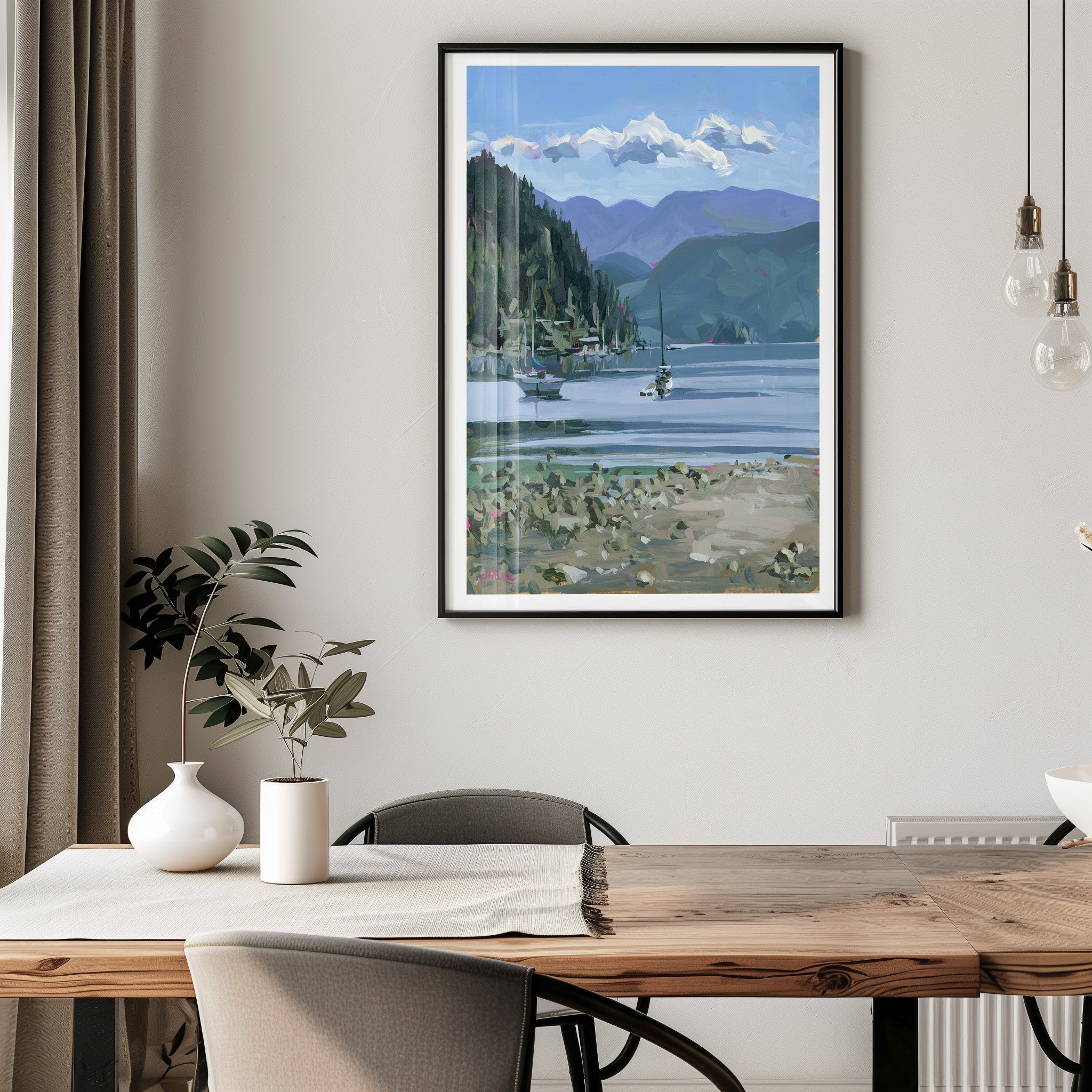 Deep Cove I Print