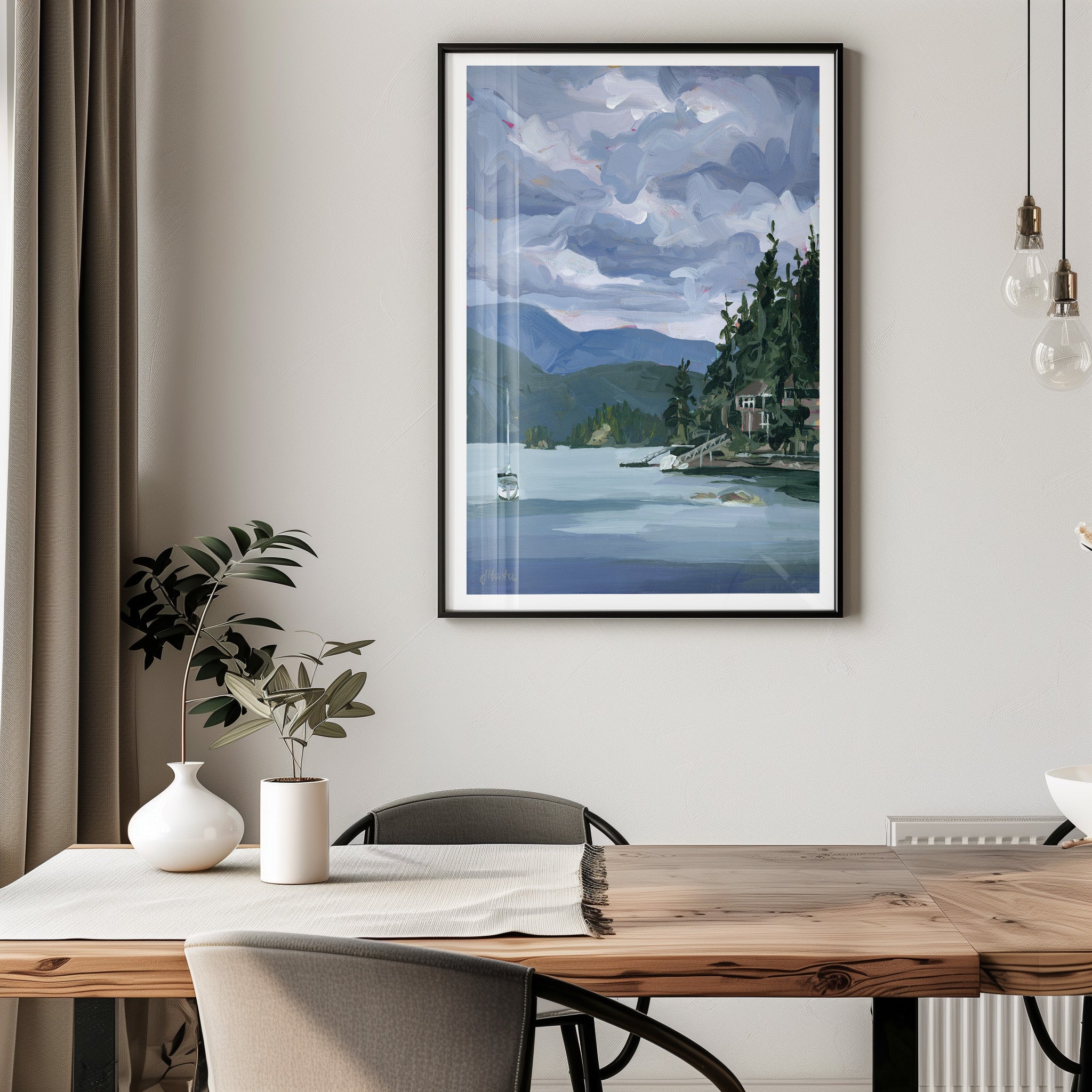 Deep Cove II Print