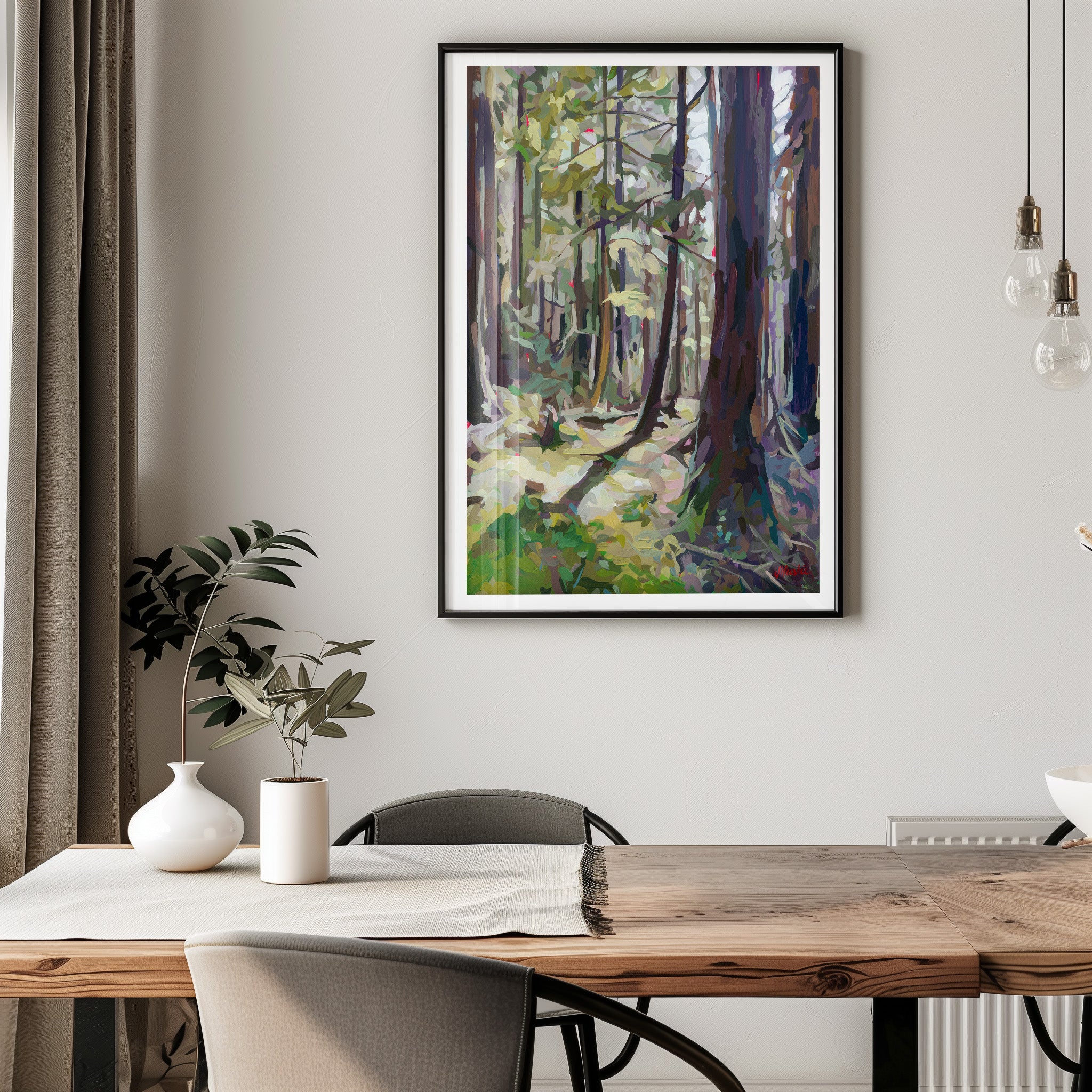 Forest Sunshine Print