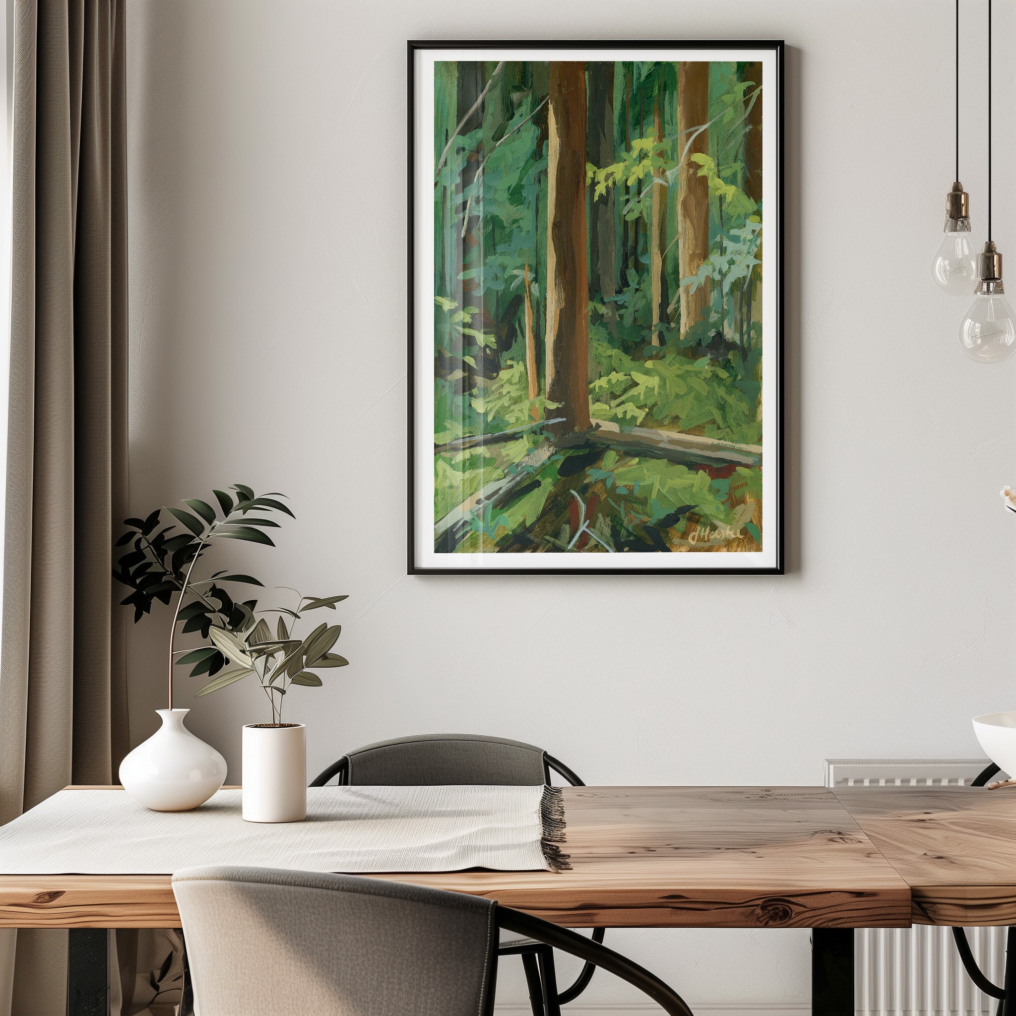 Fromme Trees Print