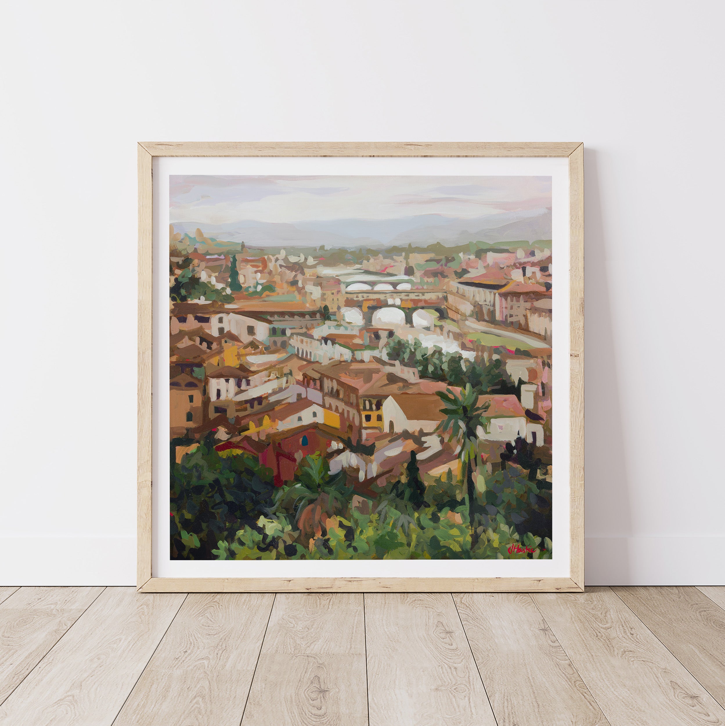 Piazza Michelangelo (Florence) Print