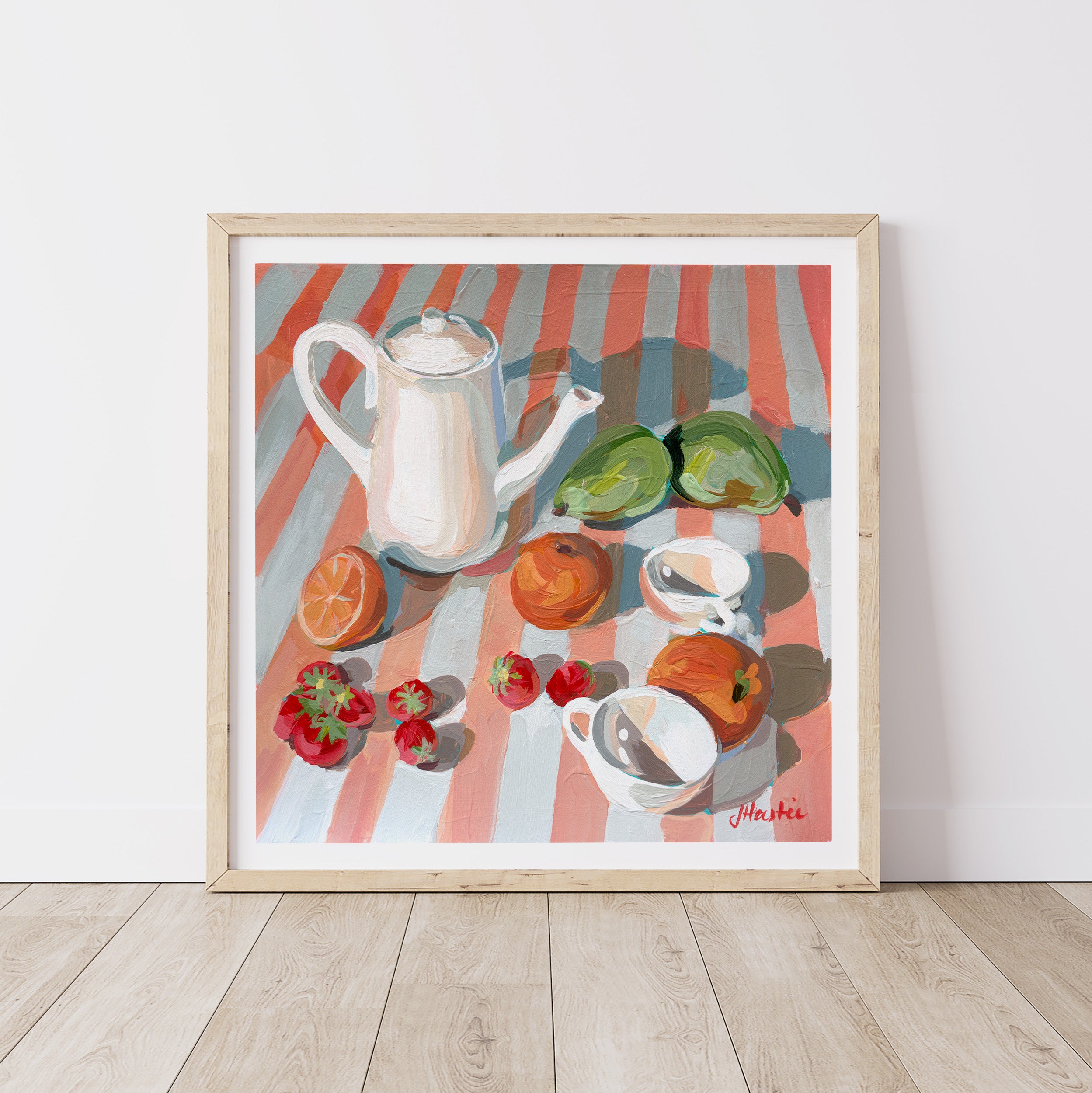 Strawberry Picnic Print