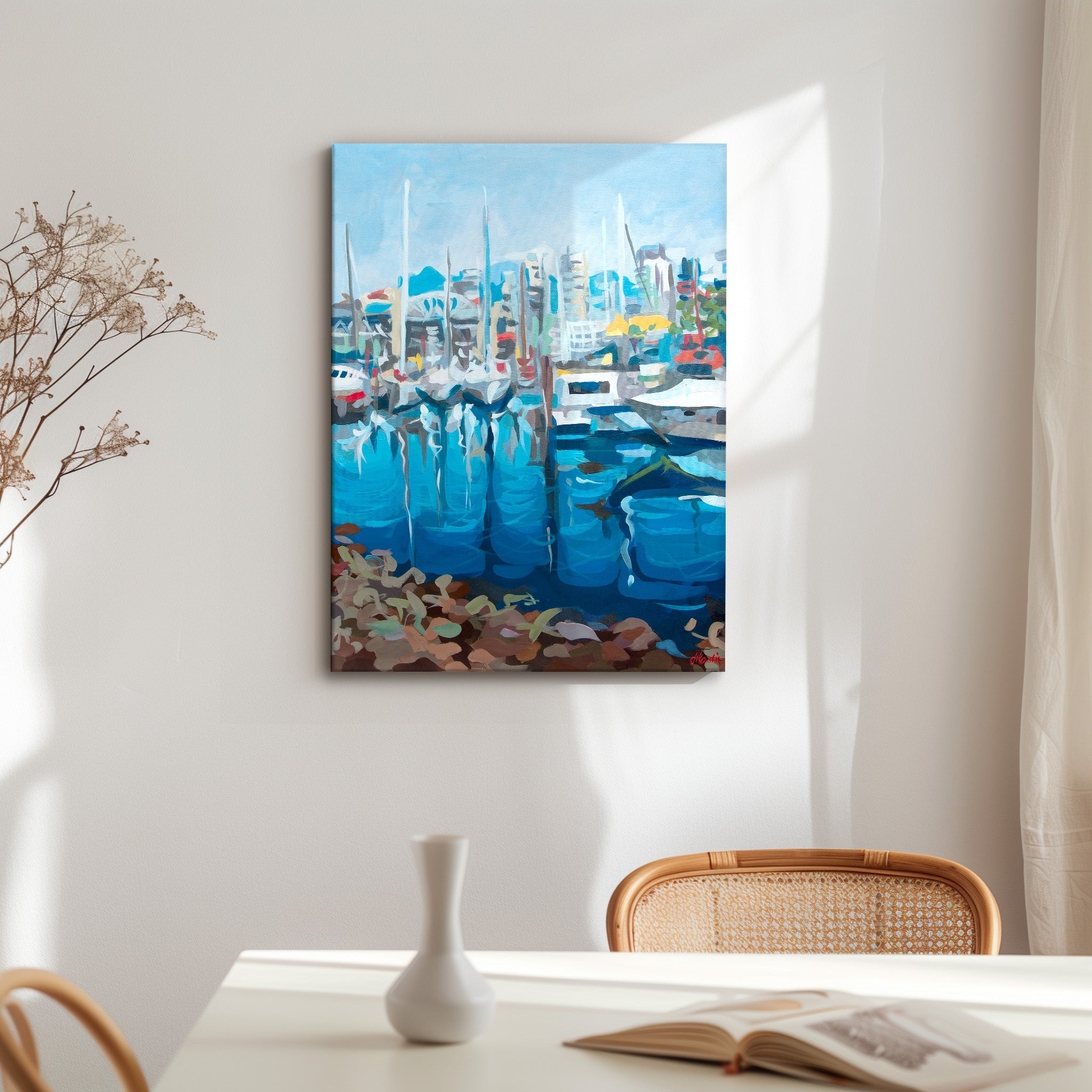 False Creek Boats Print