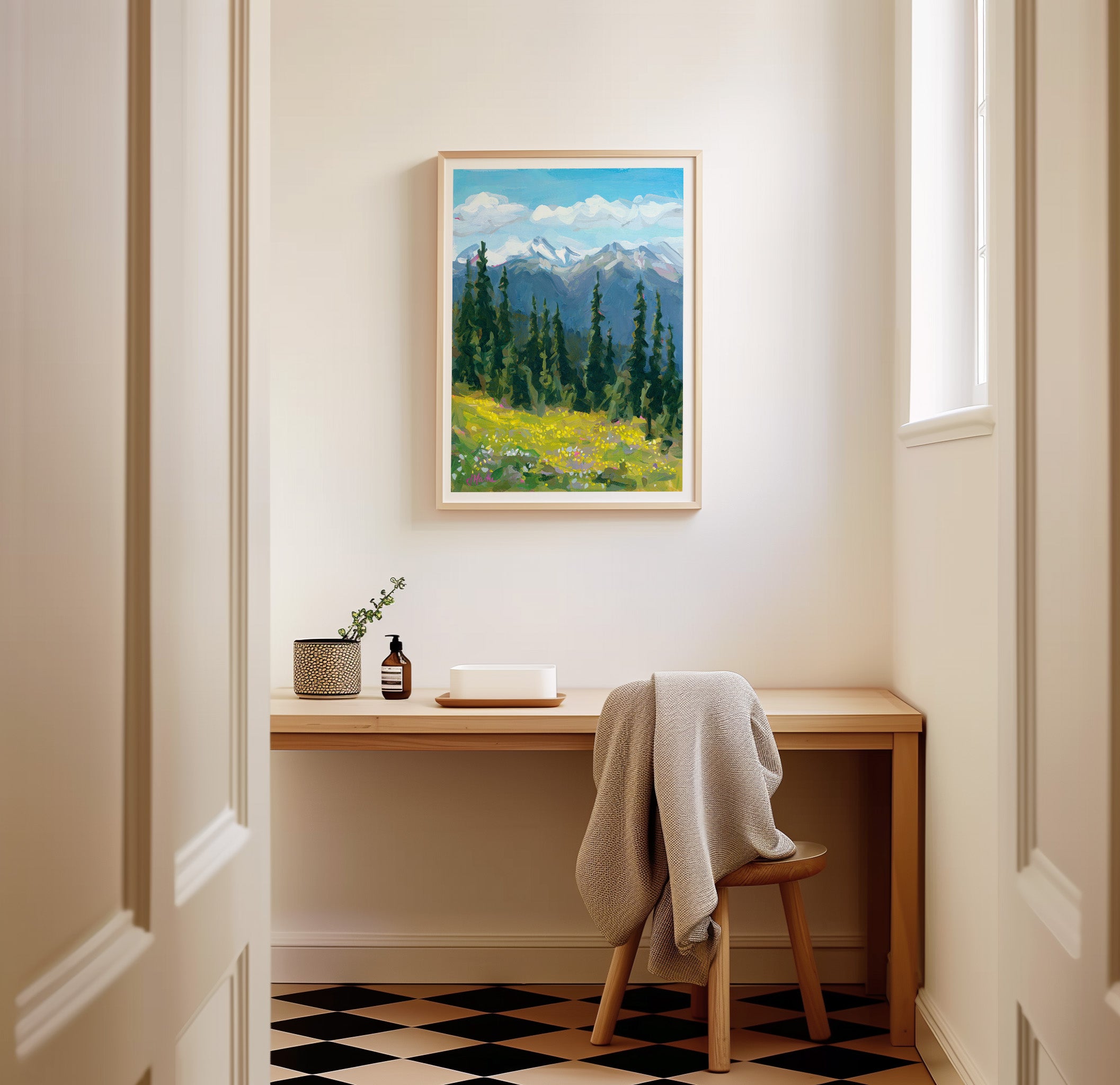 Blackcomb Hike III Print