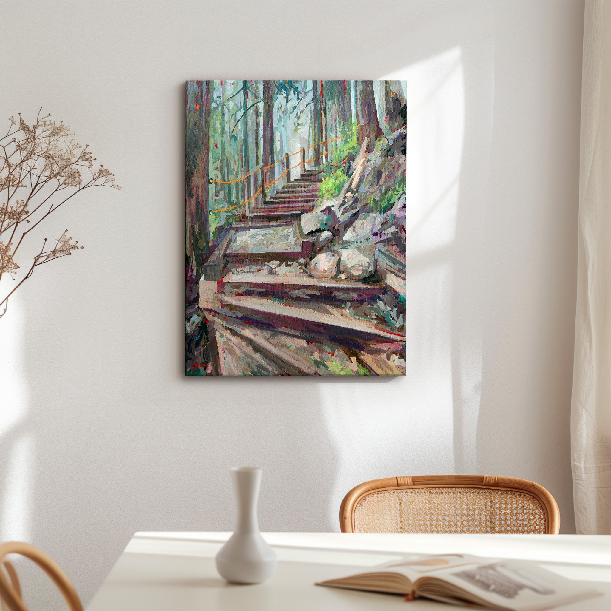 Grouse Grind - Looking Up Print