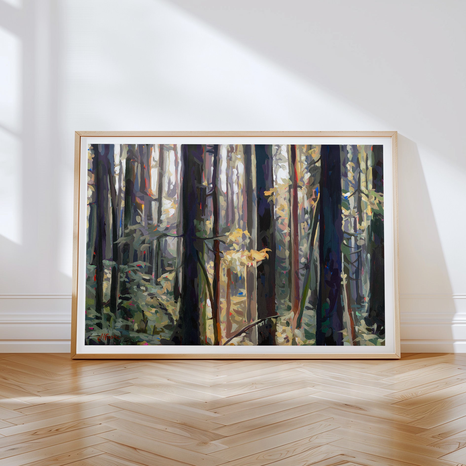 Forest Glow Print