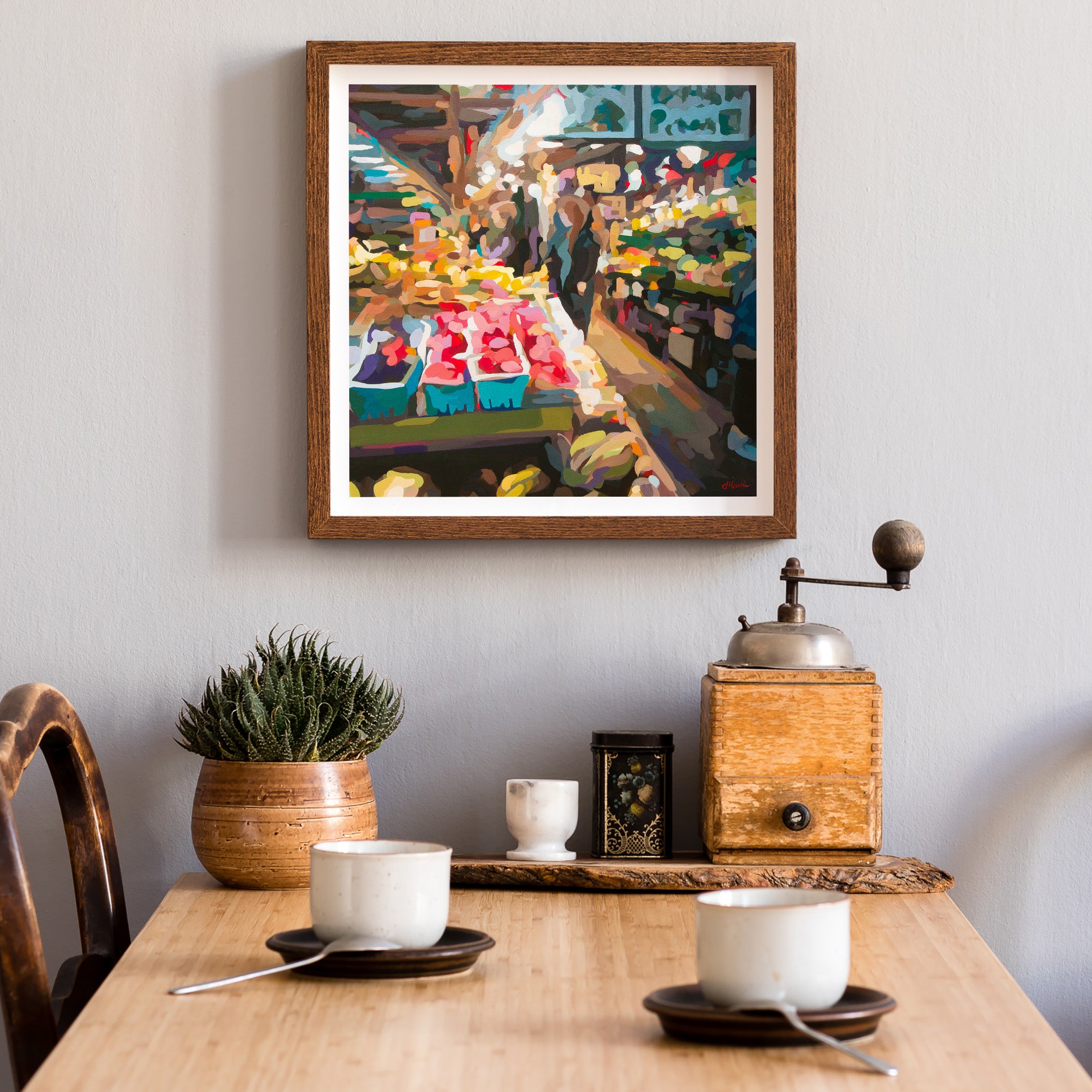 Granville Market Print