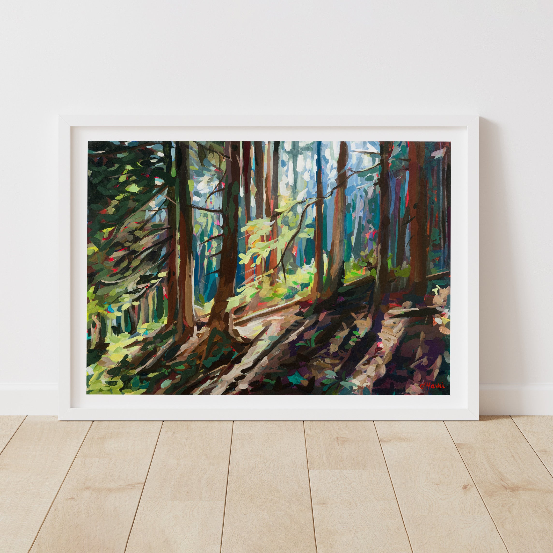 Hillside Shadows Print