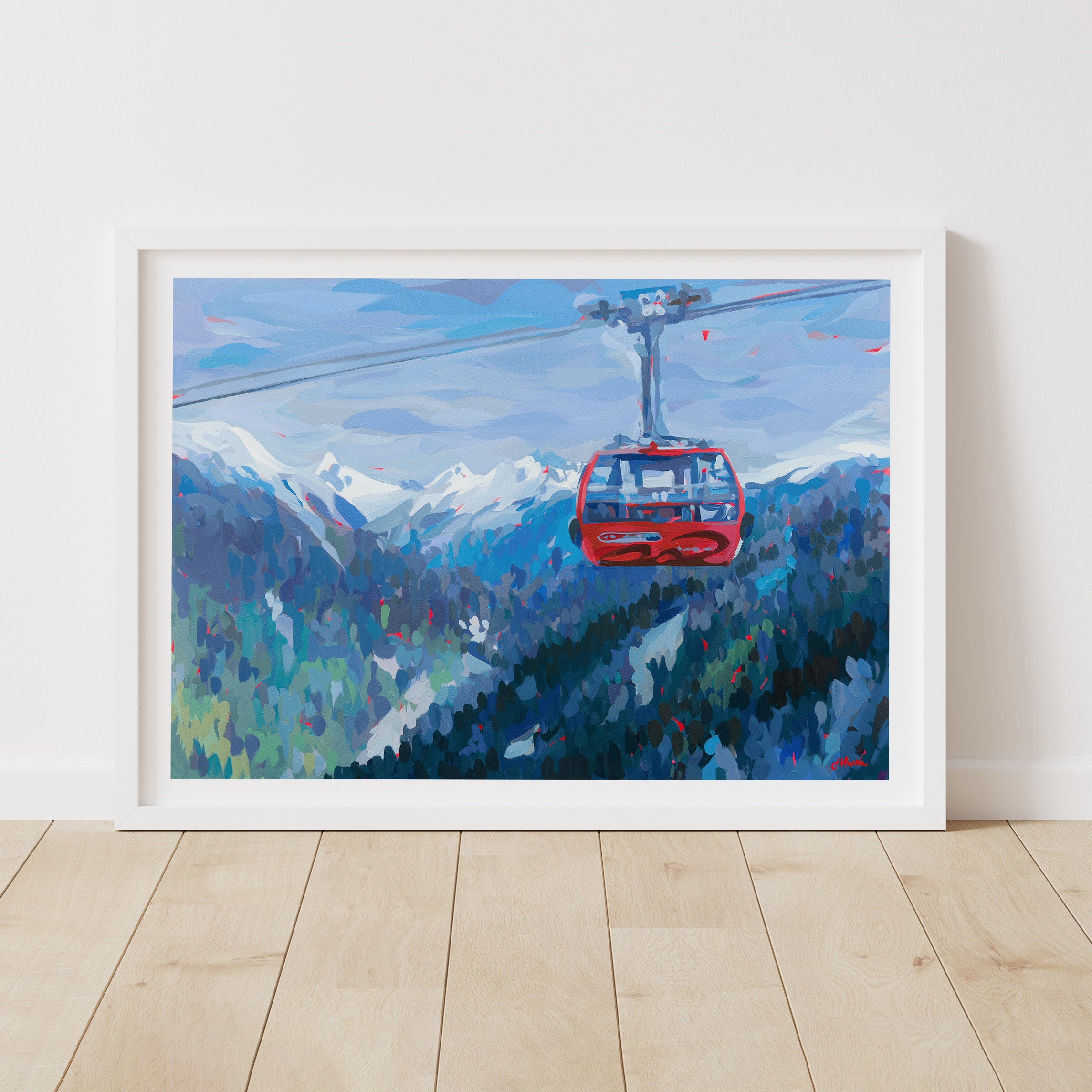 Peak 2 Peak Whistler Print