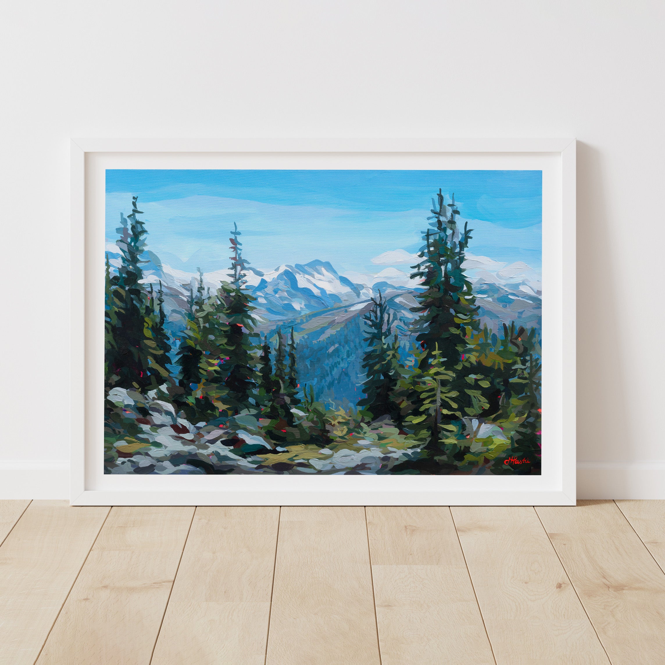 Blackcomb Hike Print