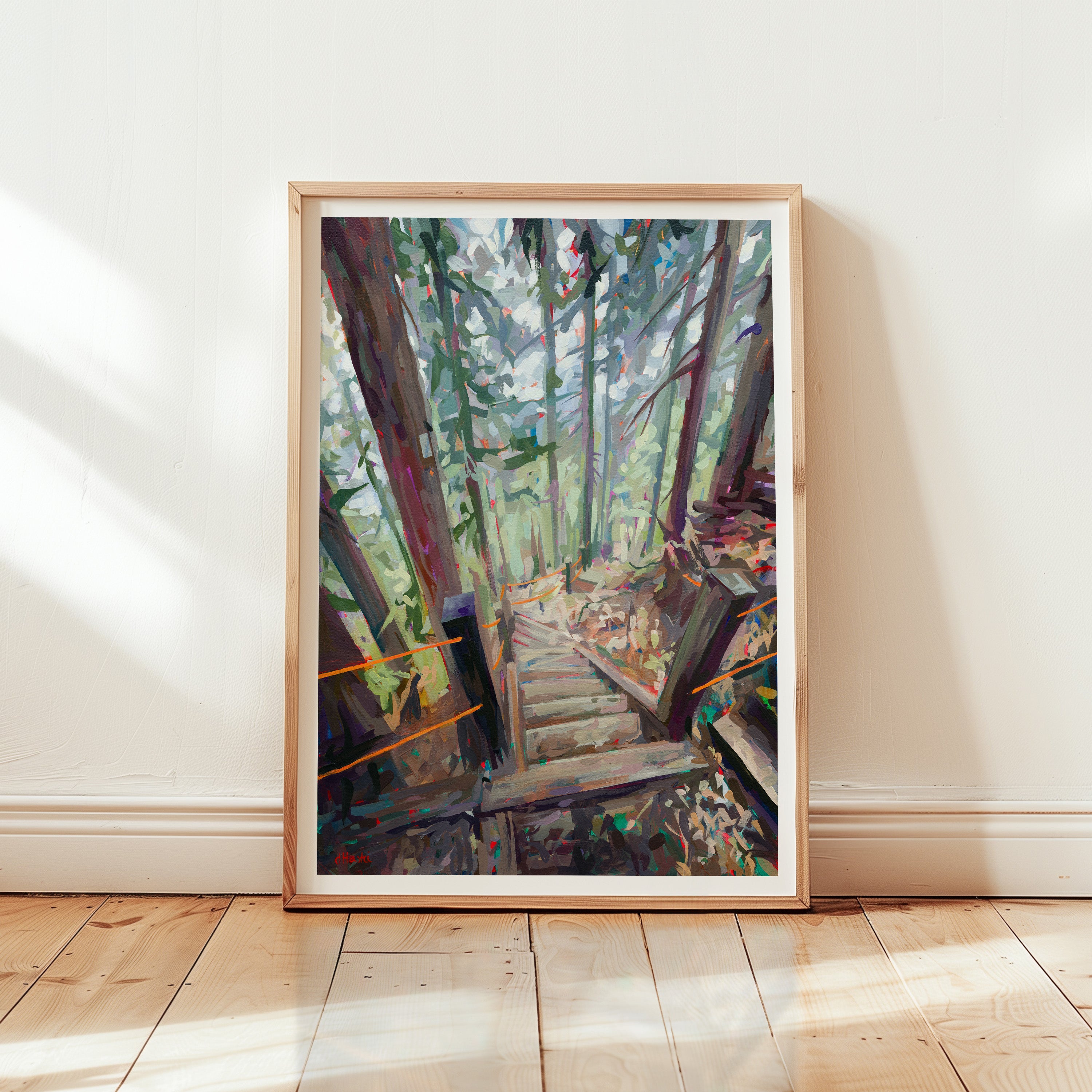Grouse Grind - Looking Back Print