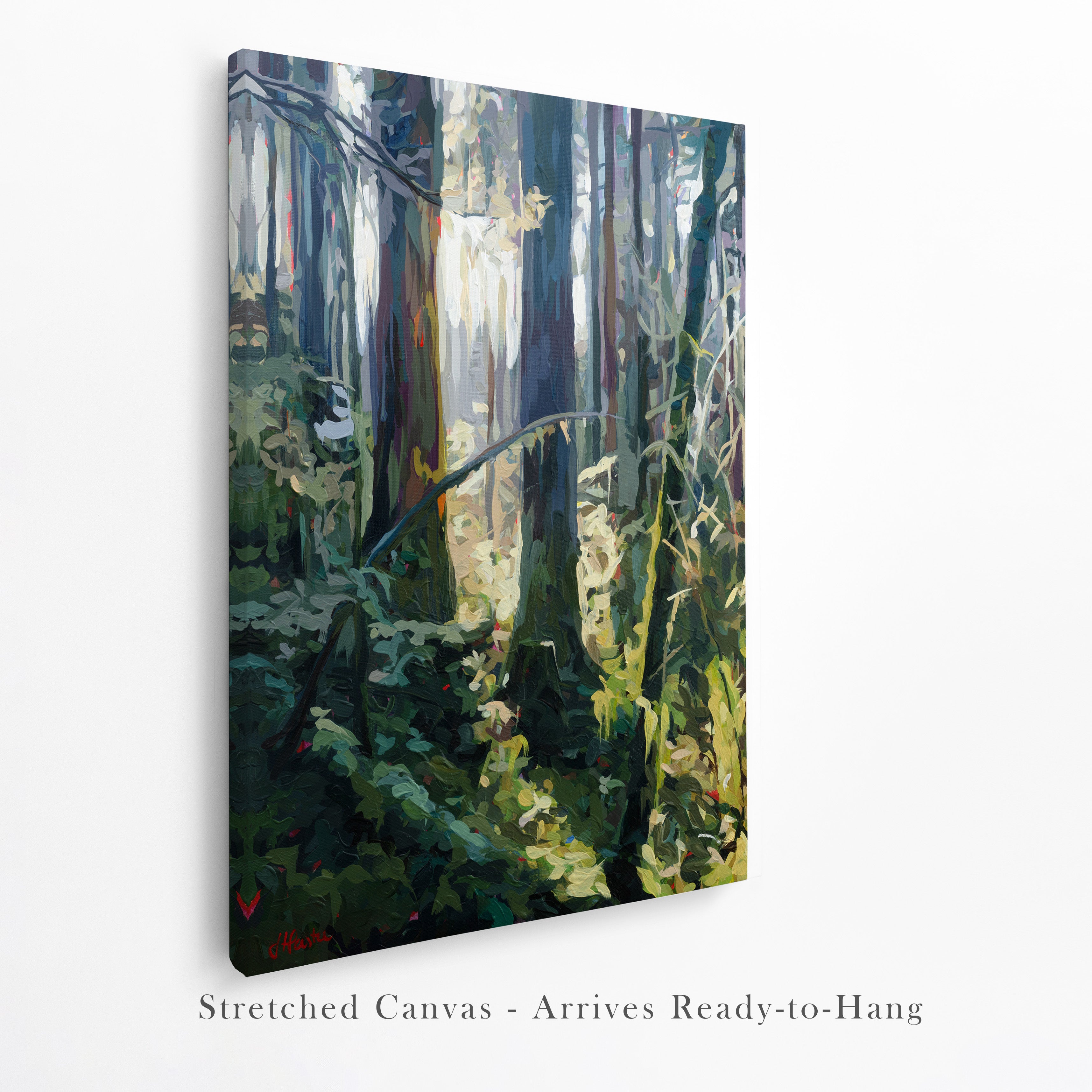 Backlit Trees Print